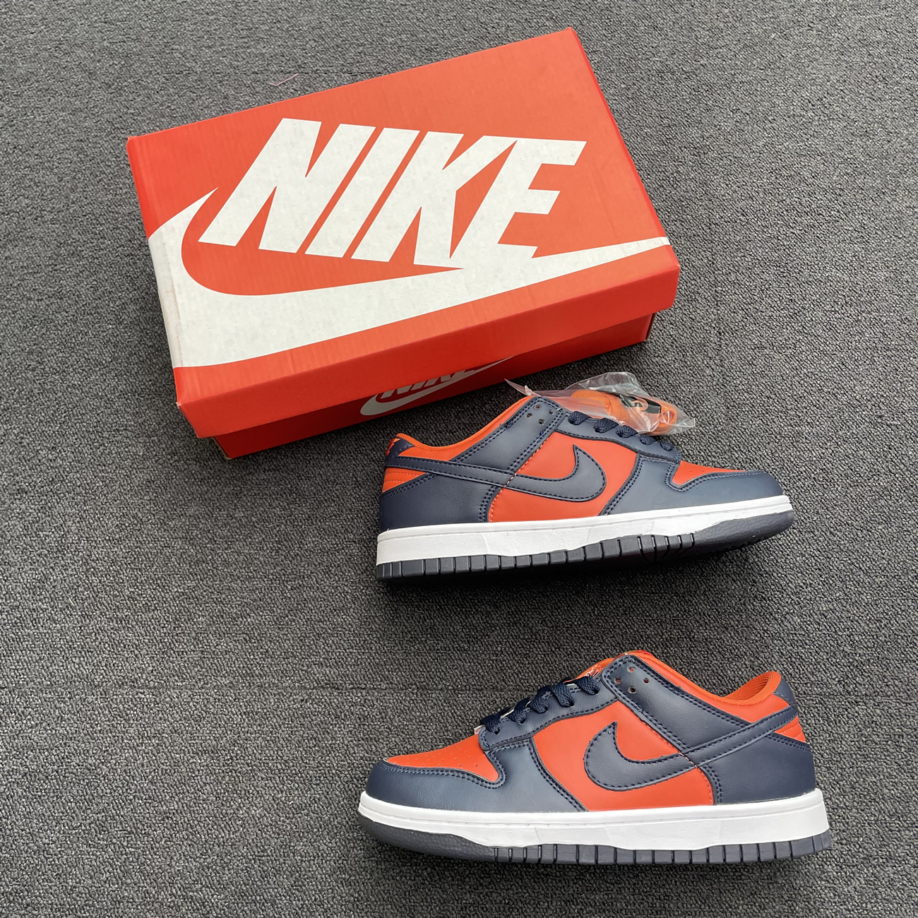 Nike Dunk Low Sp Champ Colors University Orange Marine 2020 Cu1727 800 (8) - www.newkick.vip