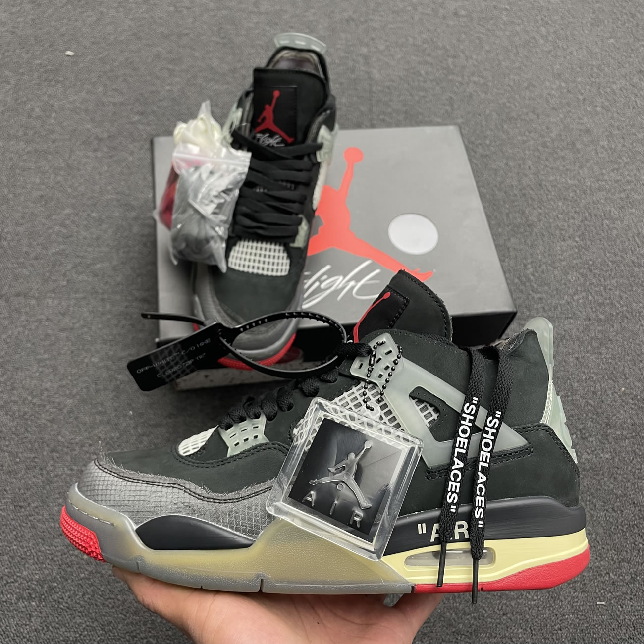 Off White X Air Jordan 4 Bred Black Red Release Date Cv9388 001 (6) - www.newkick.vip Off White X Air Jordan 4 Bred Black Red Release Date Cv9388 001 (6) - www.newkick.vip