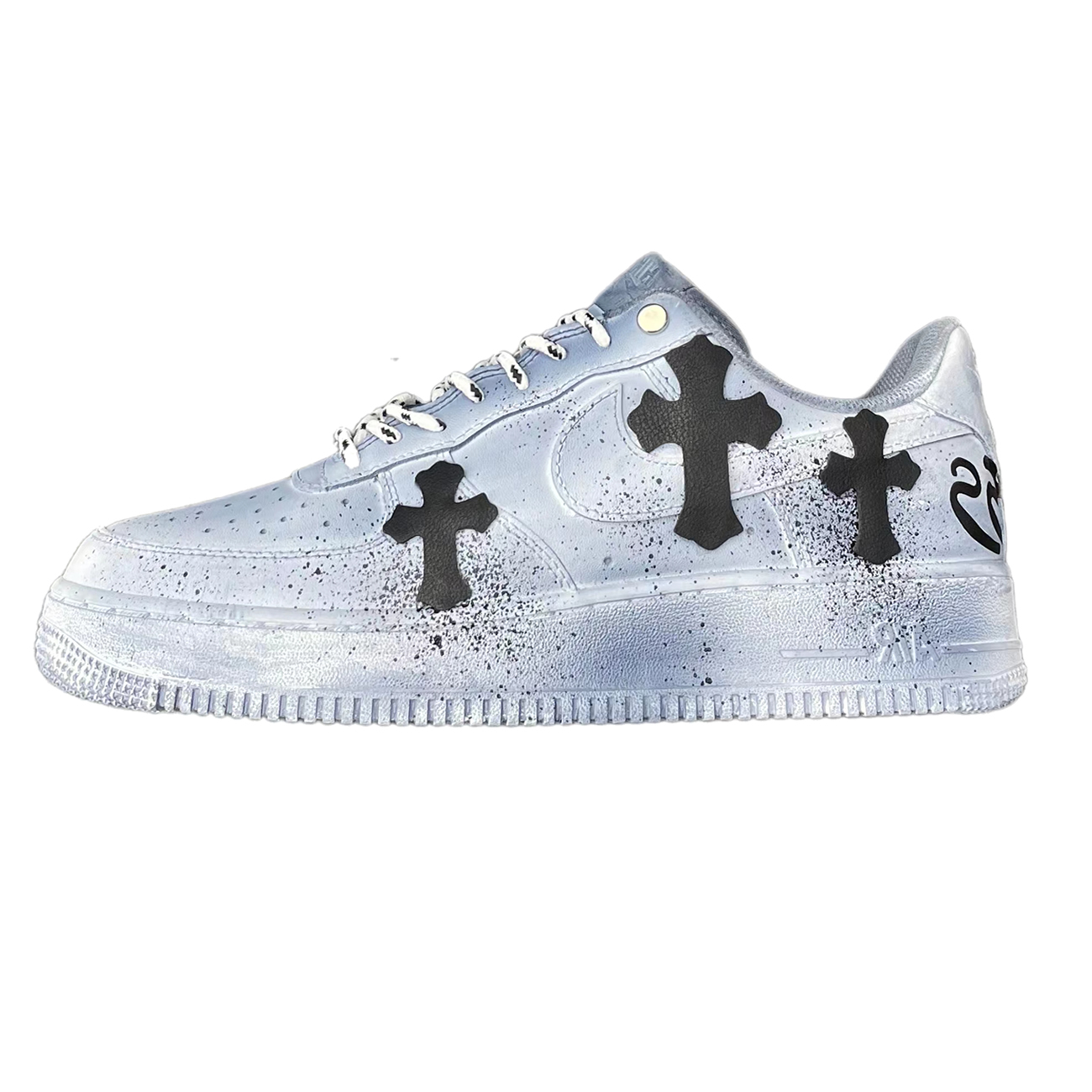 Custom Shoes Chrome X Nike Air Force 1 Dipped Reflective (1) - www.newkick.vip Custom Shoes Chrome X Nike Air Force 1 Dipped Reflective (1) - www.newkick.vip