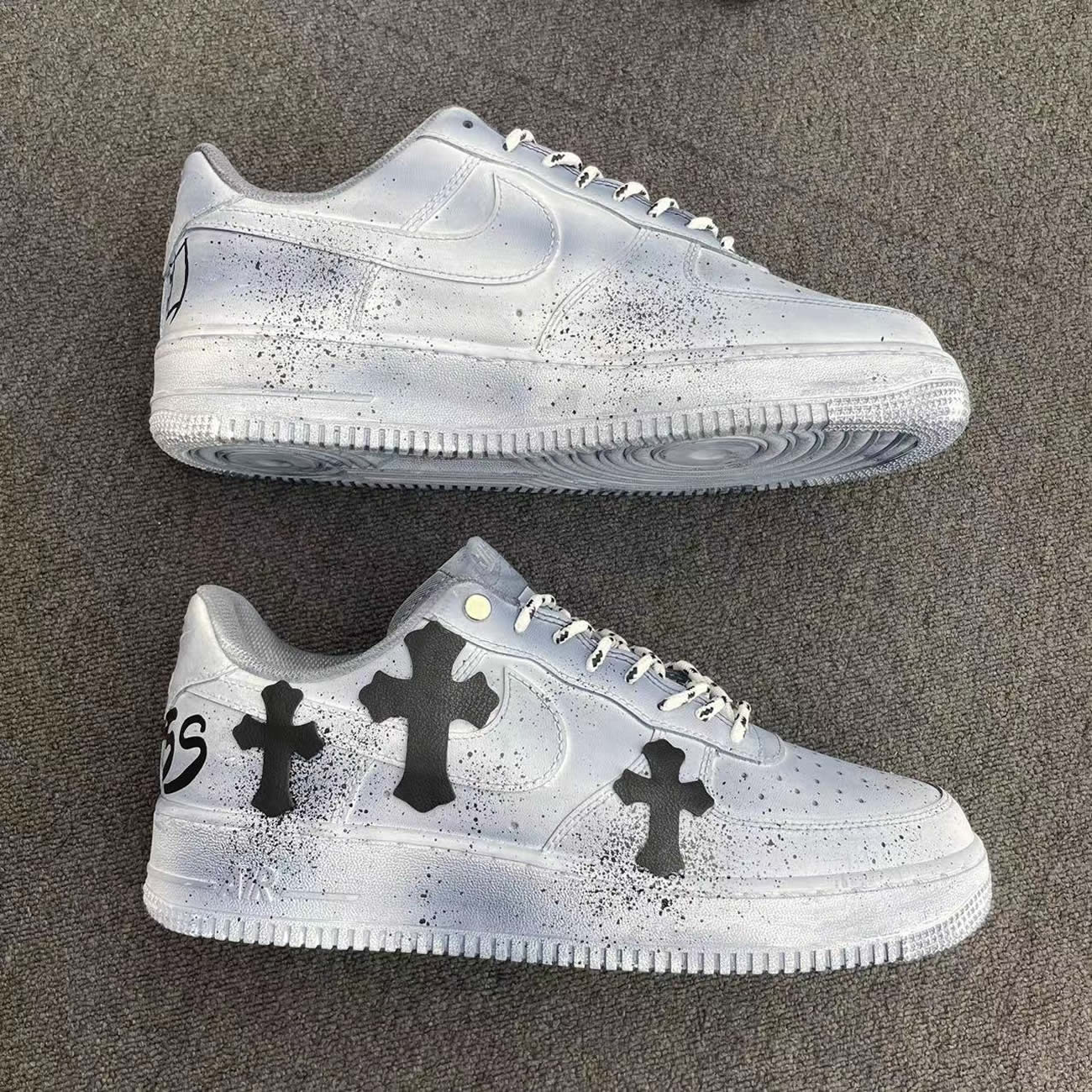 Custom Shoes Chrome X Nike Air Force 1 Dipped Reflective (3) - www.newkick.vip Custom Shoes Chrome X Nike Air Force 1 Dipped Reflective (3) - www.newkick.vip