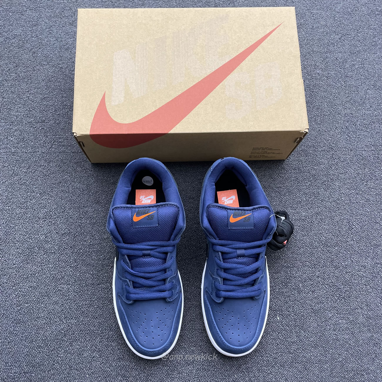 Nike Sb Dunk Low Navy Black Gum Cw7463 401 (8) - www.newkick.vip