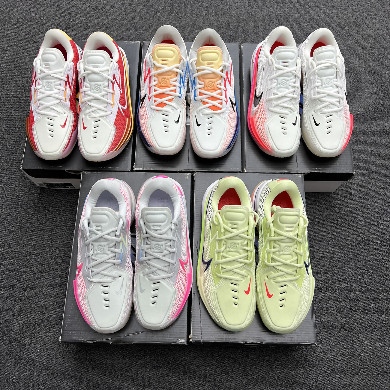 Nike Air Zoom Gt Cut University Red White Yellow (22) - www.newkick.vip