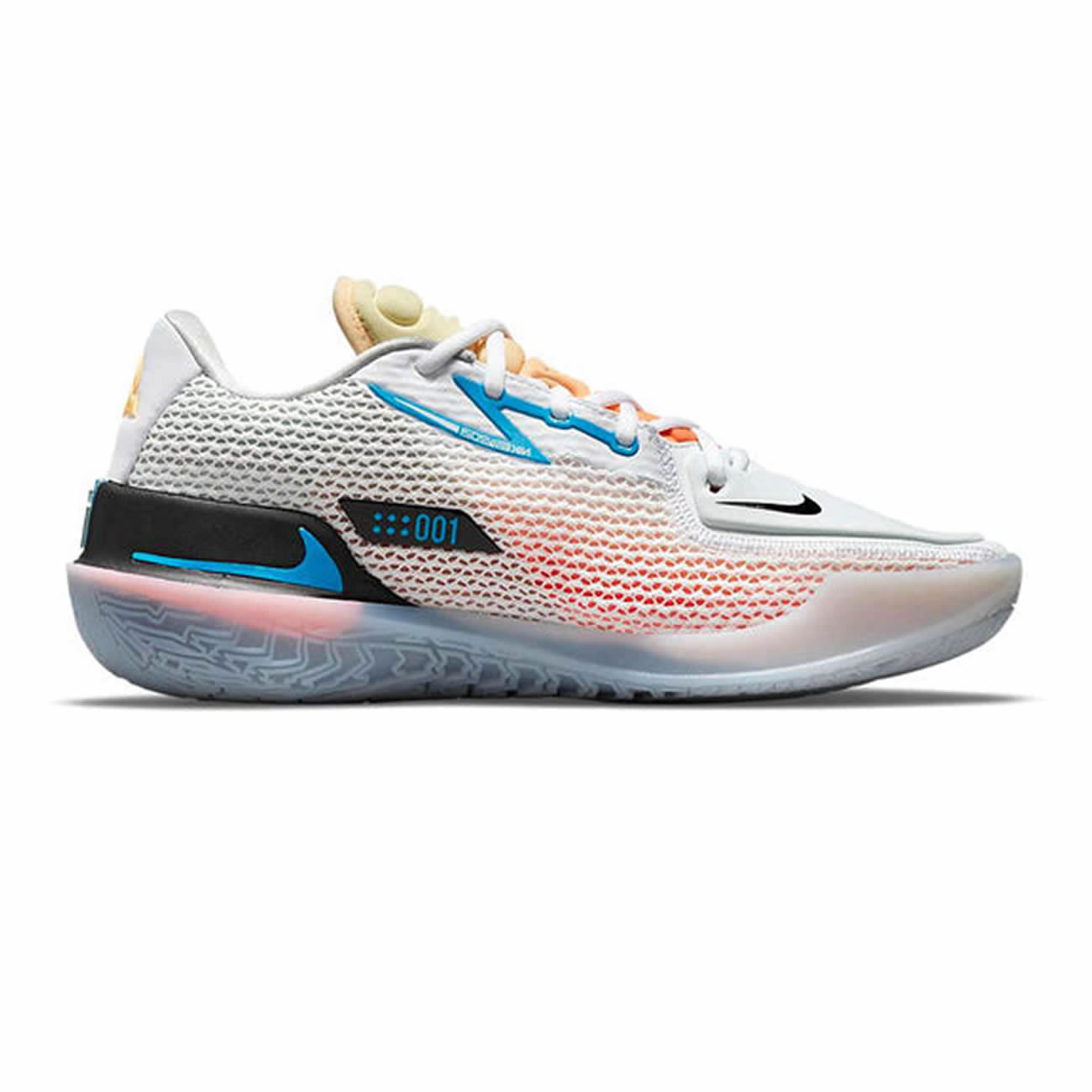 Nike Air Zoom Gt Cut University Red White Yellow (3) - www.newkick.vip