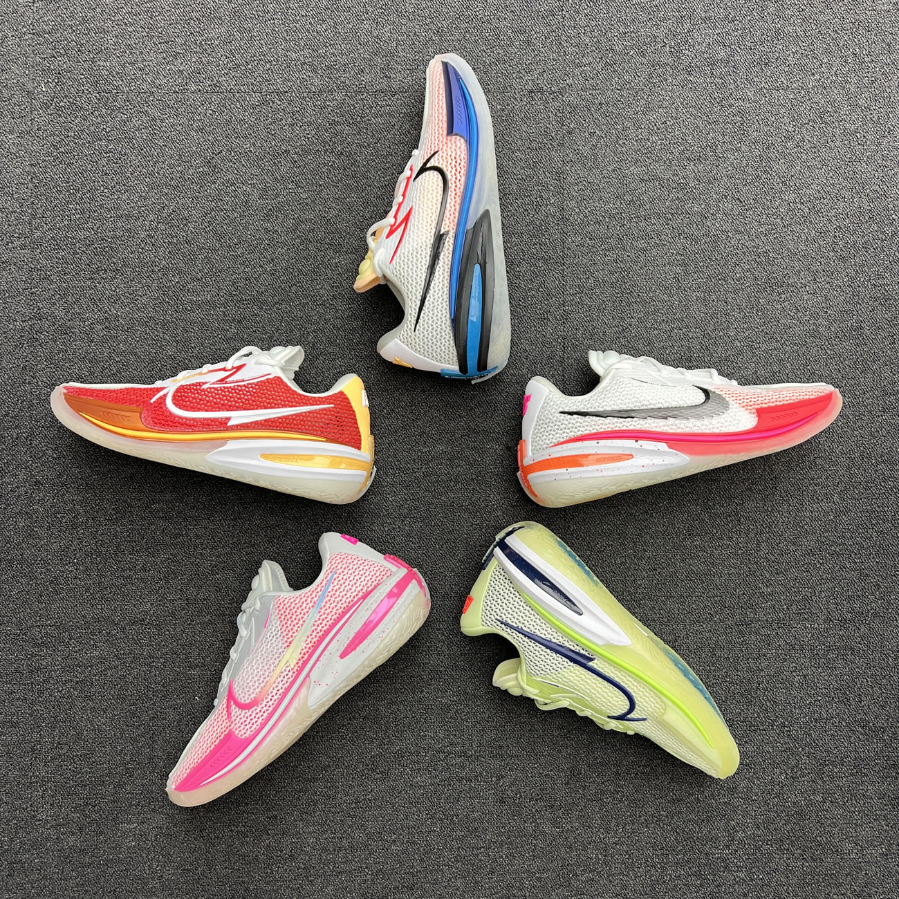 Nike Air Zoom Gt Cut University Red White Yellow (23) - www.newkick.vip