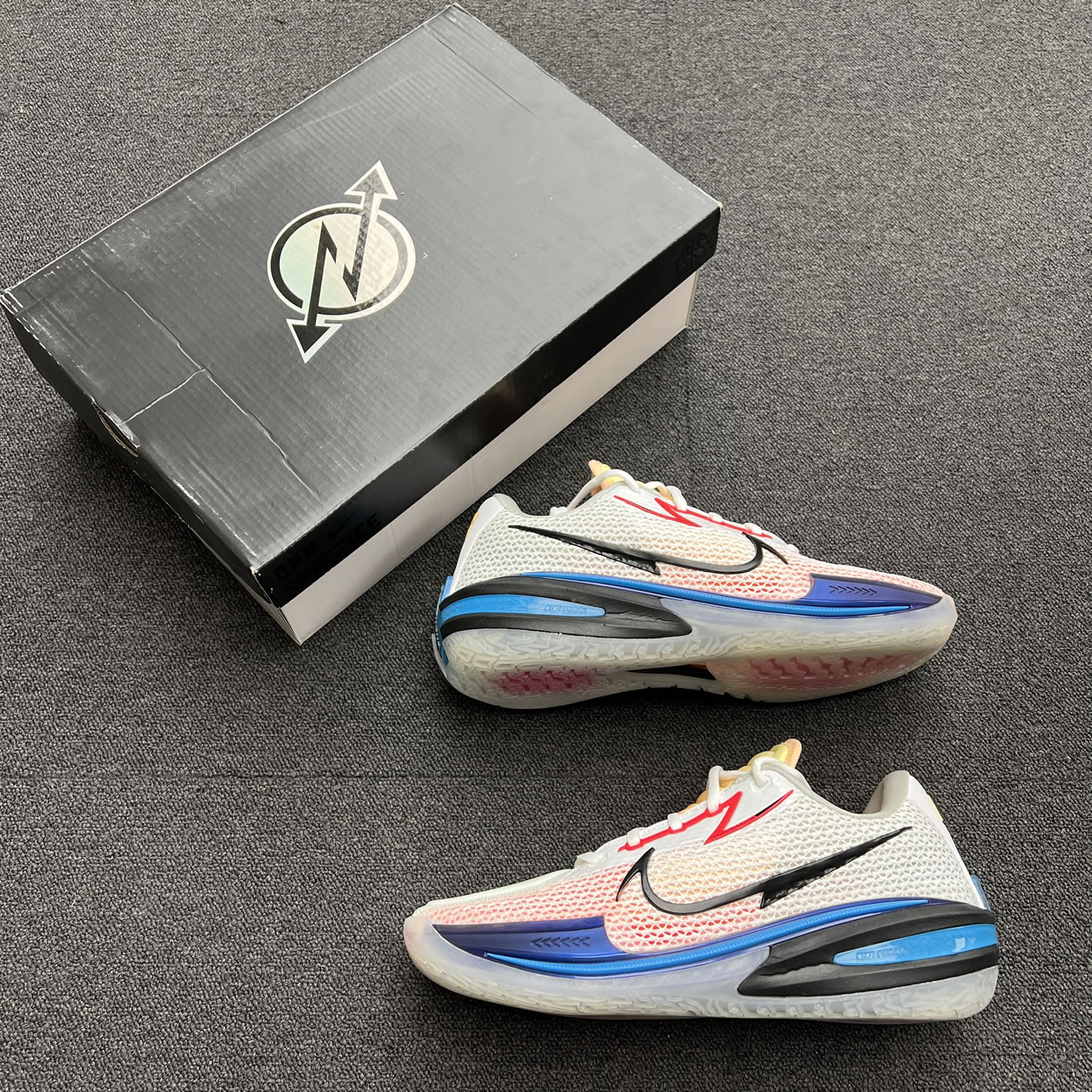 Nike Air Zoom Gt Cut University Red White Yellow (25) - www.newkick.vip