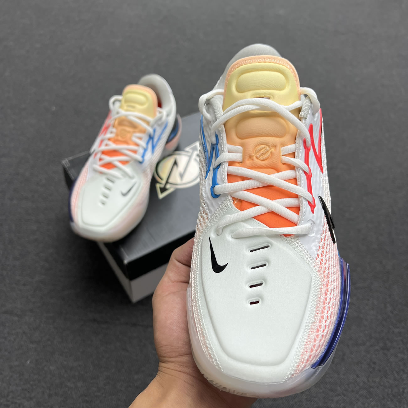 Nike Air Zoom Gt Cut University Red White Yellow (28) - www.newkick.vip