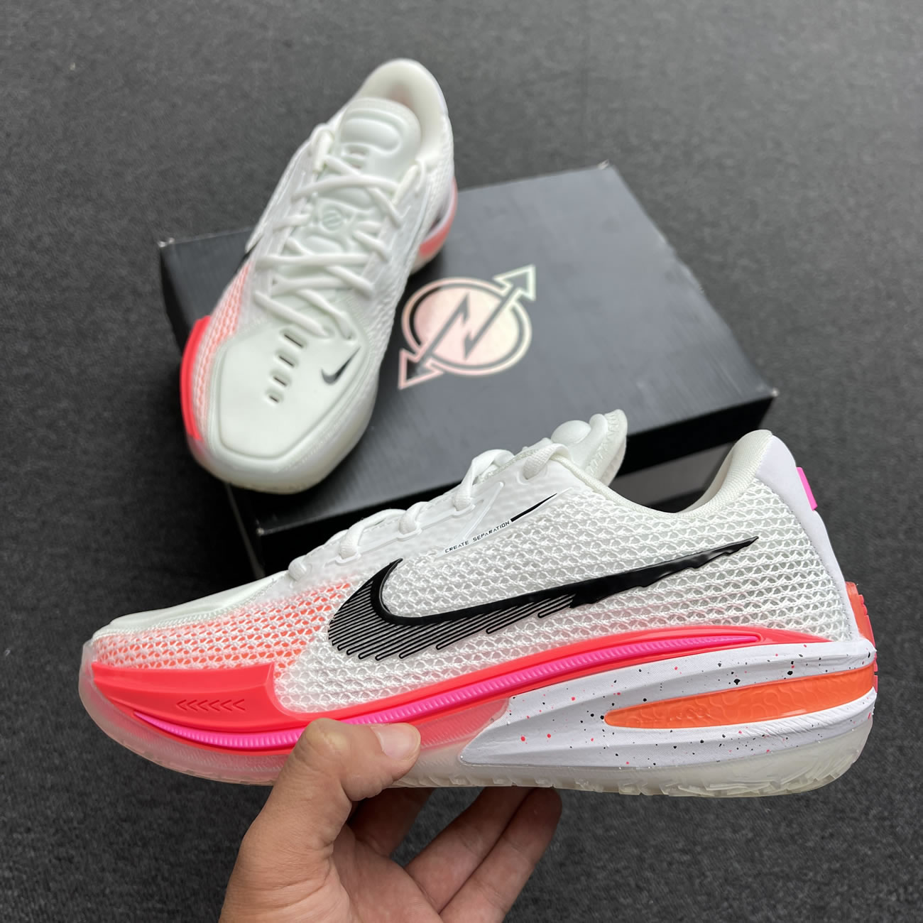 Nike Air Zoom Gt Cut University Red White Yellow (32) - www.newkick.vip