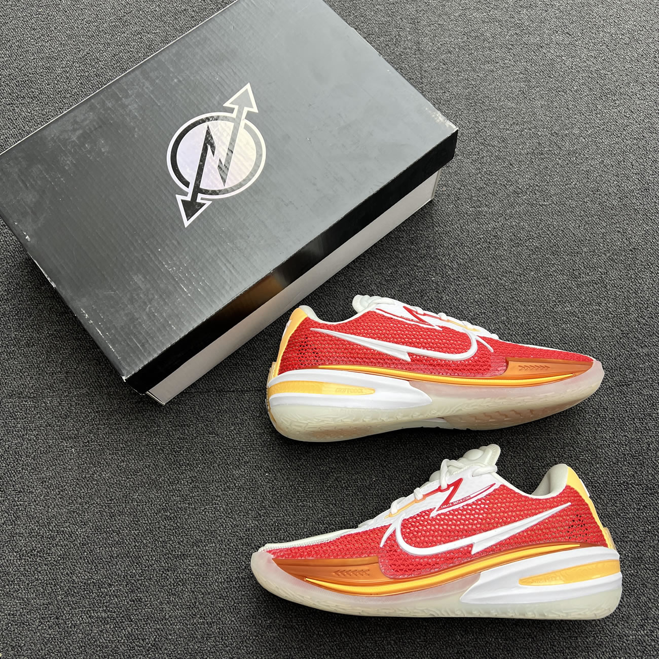 Nike Air Zoom Gt Cut University Red White Yellow (49) - www.newkick.vip