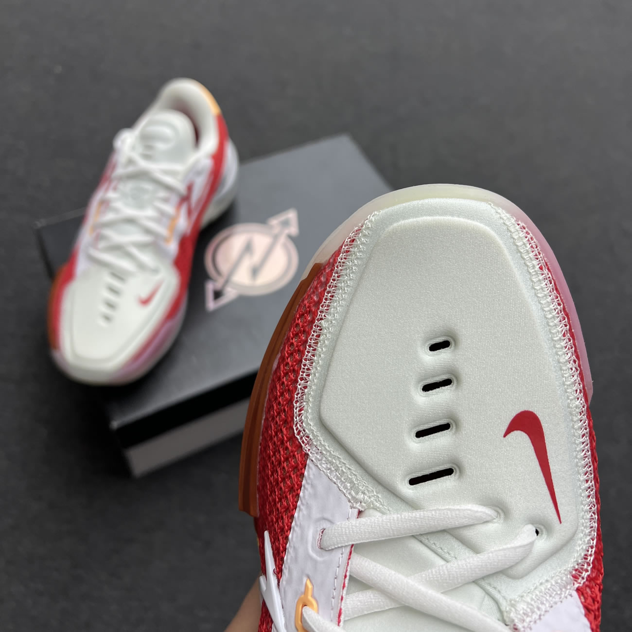 Nike Air Zoom Gt Cut University Red White Yellow (51) - www.newkick.vip