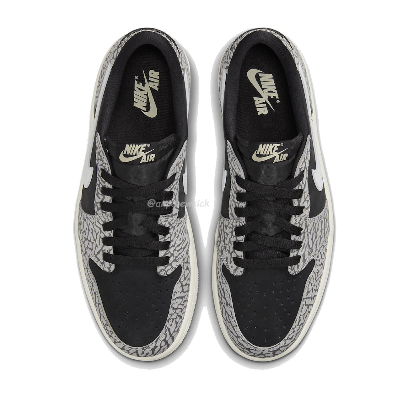 Air Jordan 1 Retro Low Og Black Cement Cz0790 001 (9) - www.newkick.vip