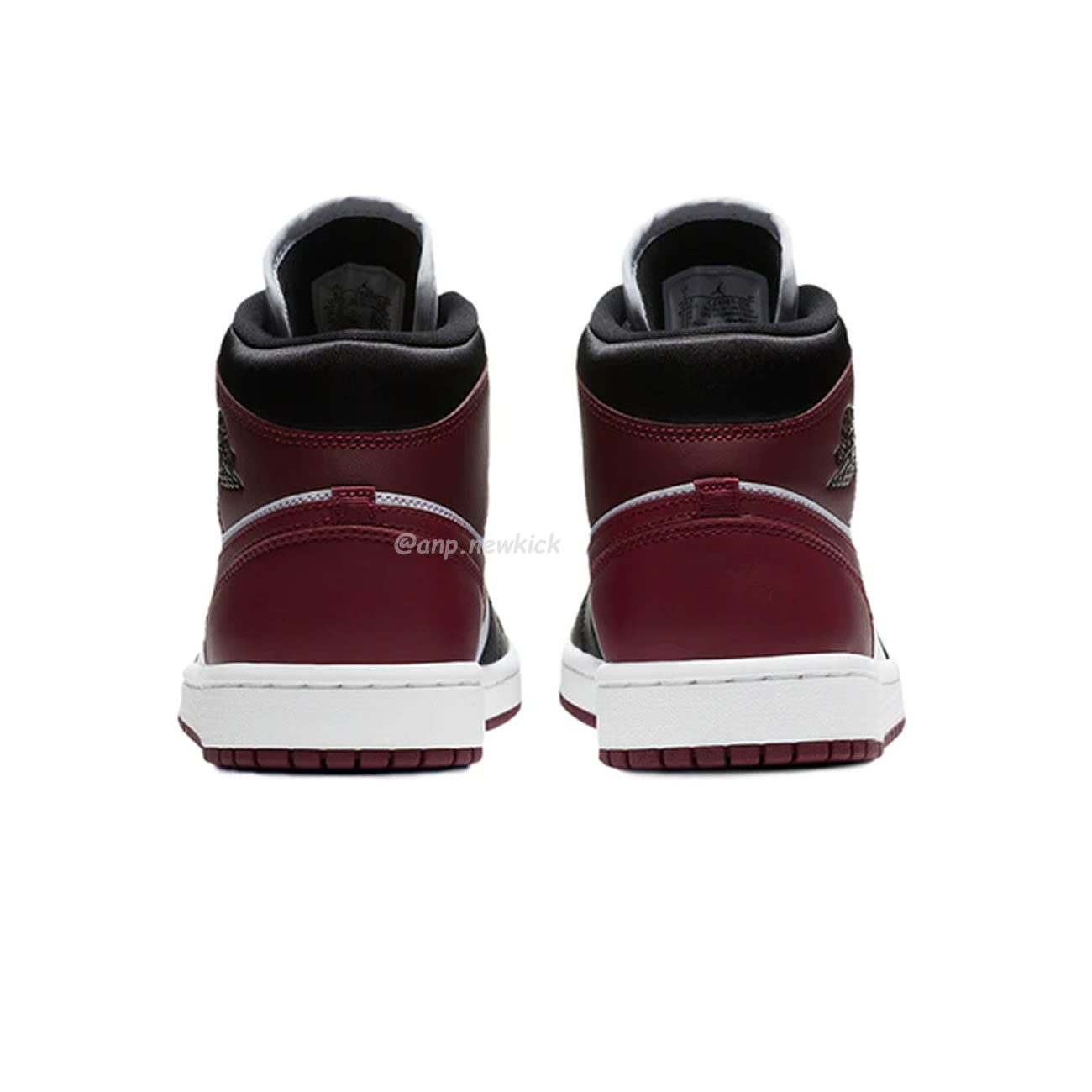 Air Jordan 1 Mid Se Black Dark Beetroot Womens Cz4385 016 (12) - www.newkick.vip