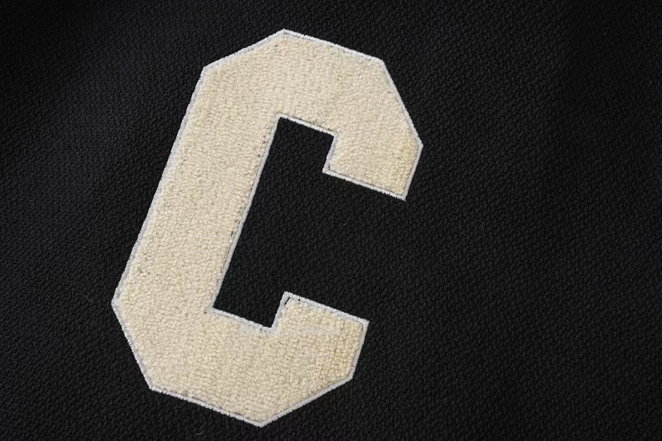 Celine Oversized Wool Teddy Jacket Black (3) - www.newkick.vip