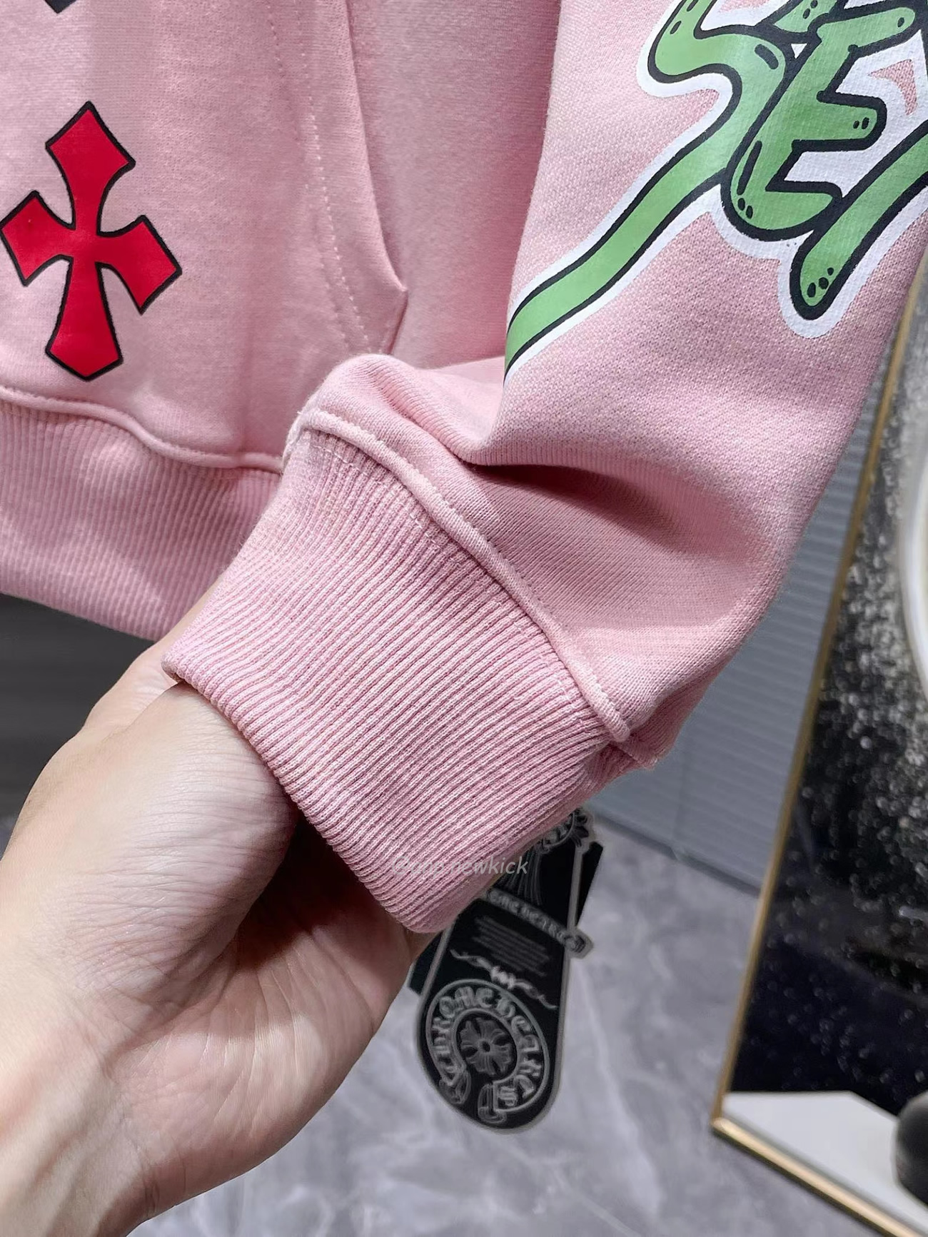 Chrome Hoodie Women Pullover Hip Hop Pink (9) - www.newkick.vip Chrome Hoodie Women Pullover Hip Hop Pink (9) - www.newkick.vip