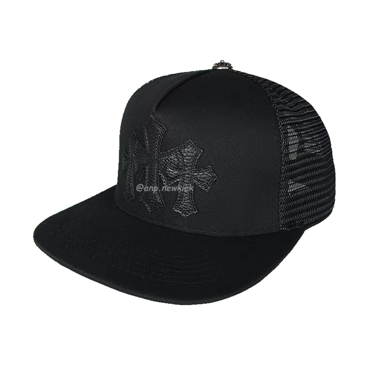 Chrome Hearts Tri Cross Black White Red Trucker Hat (4) - www.newkick.vip Chrome Hearts Tri Cross Black White Red Trucker Hat (4) - www.newkick.vip