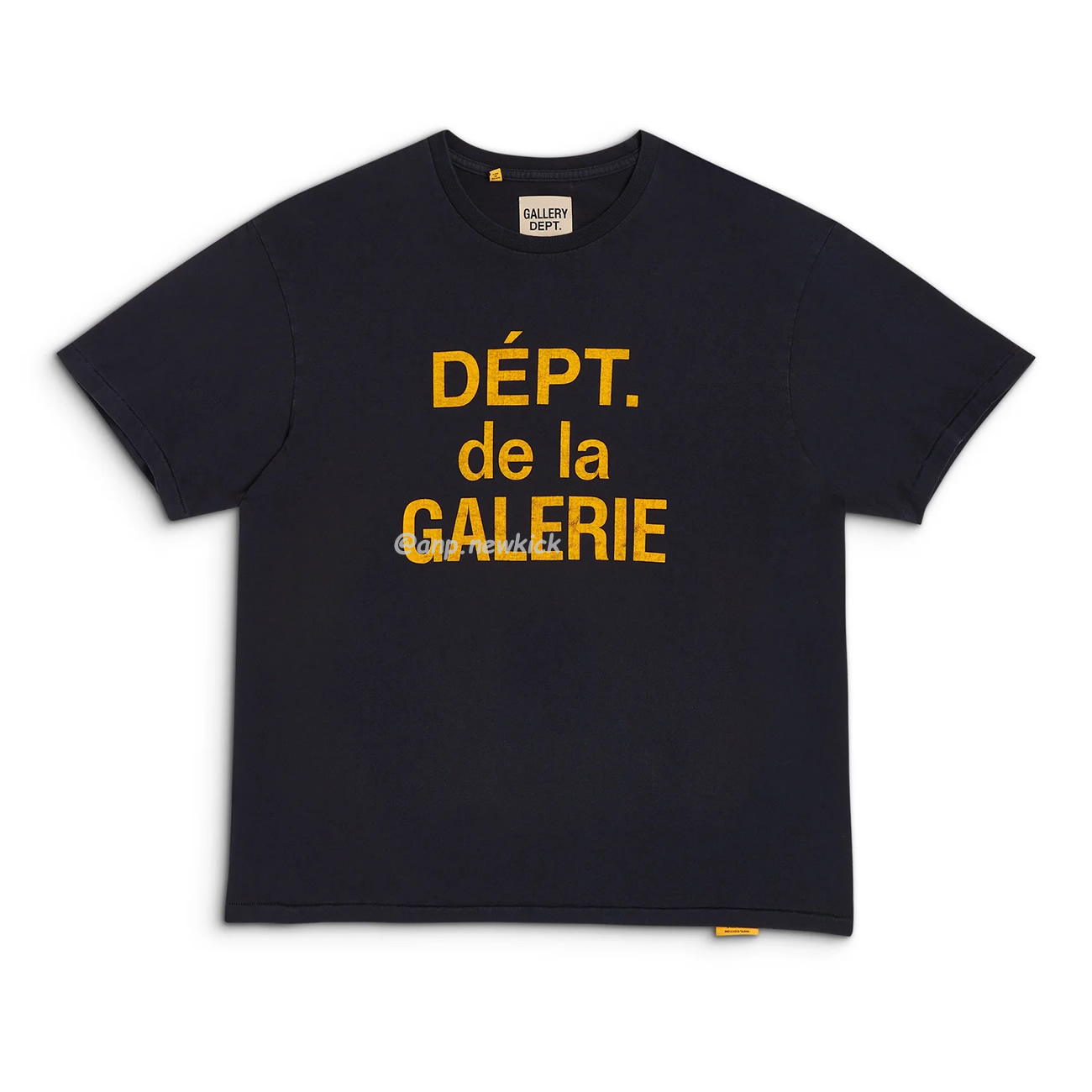 Gallery Dept Logo Print Cotton Jersey T Shirt (1) - www.newkick.vip