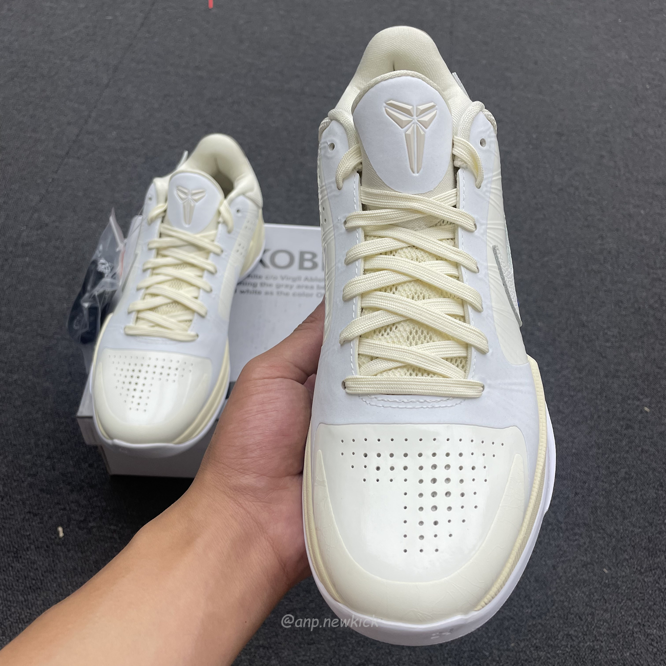 Nike Kobe 5 Protro Chaos Undftd Pack Rice White Db4796 101 (7) - www.newkick.vip