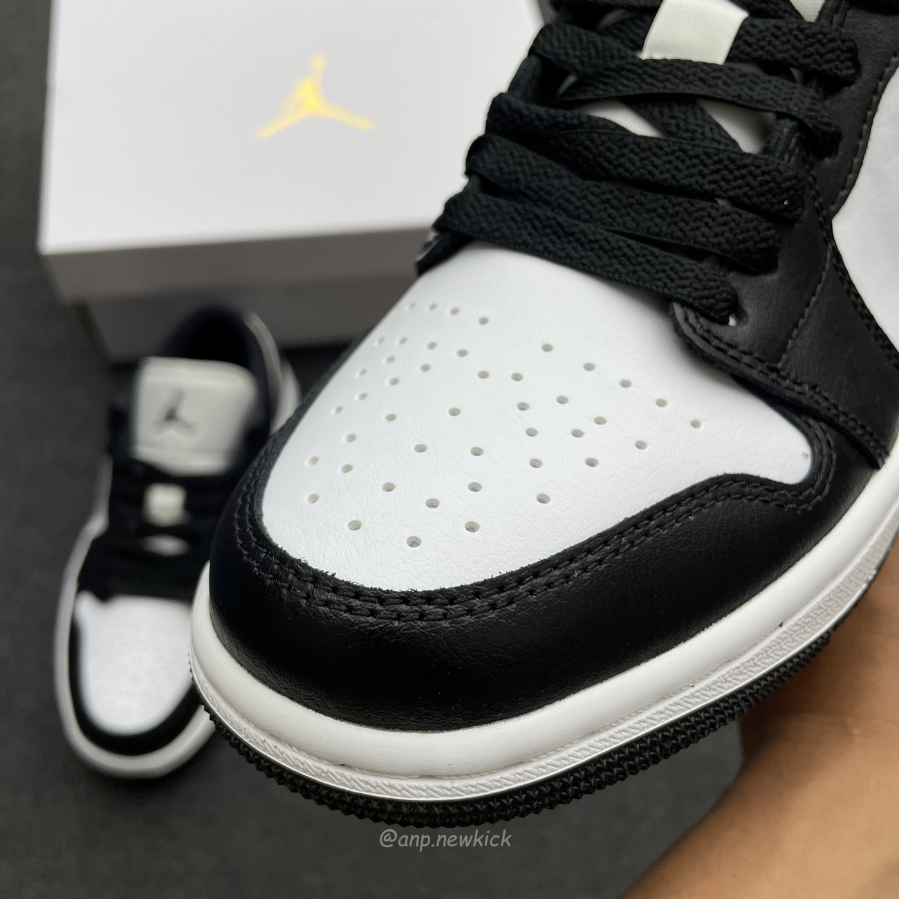 Air Jordan 1 Low Panda Dc0774 101 (3) - www.newkick.vip
