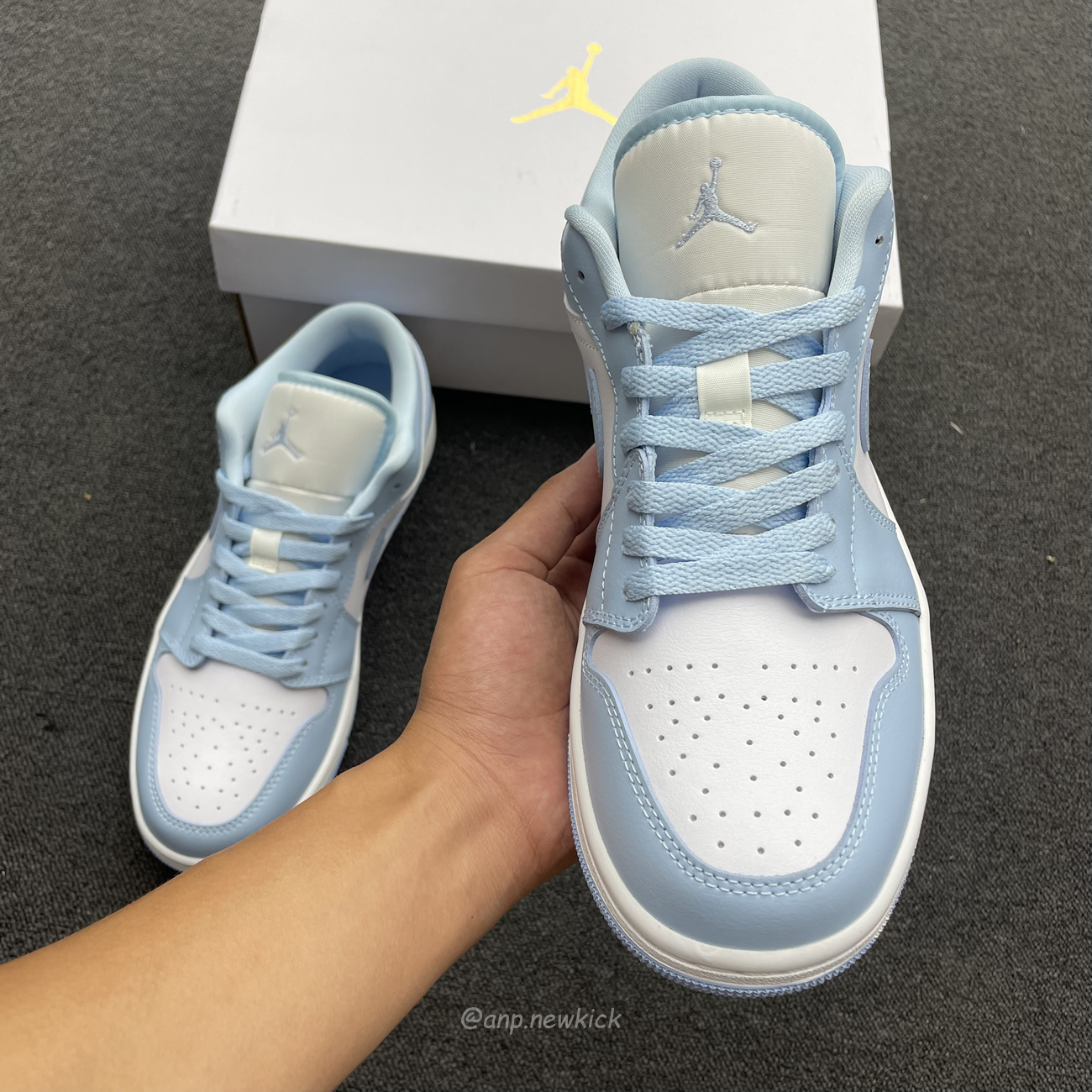 Air Jordan 1 Low White Ice Blue Dc0774 141 (11) - www.newkick.vip