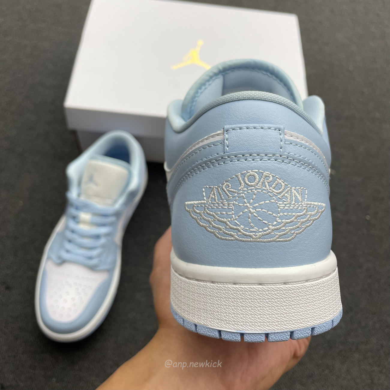 Air Jordan 1 Low White Ice Blue Dc0774 141 (5) - www.newkick.vip