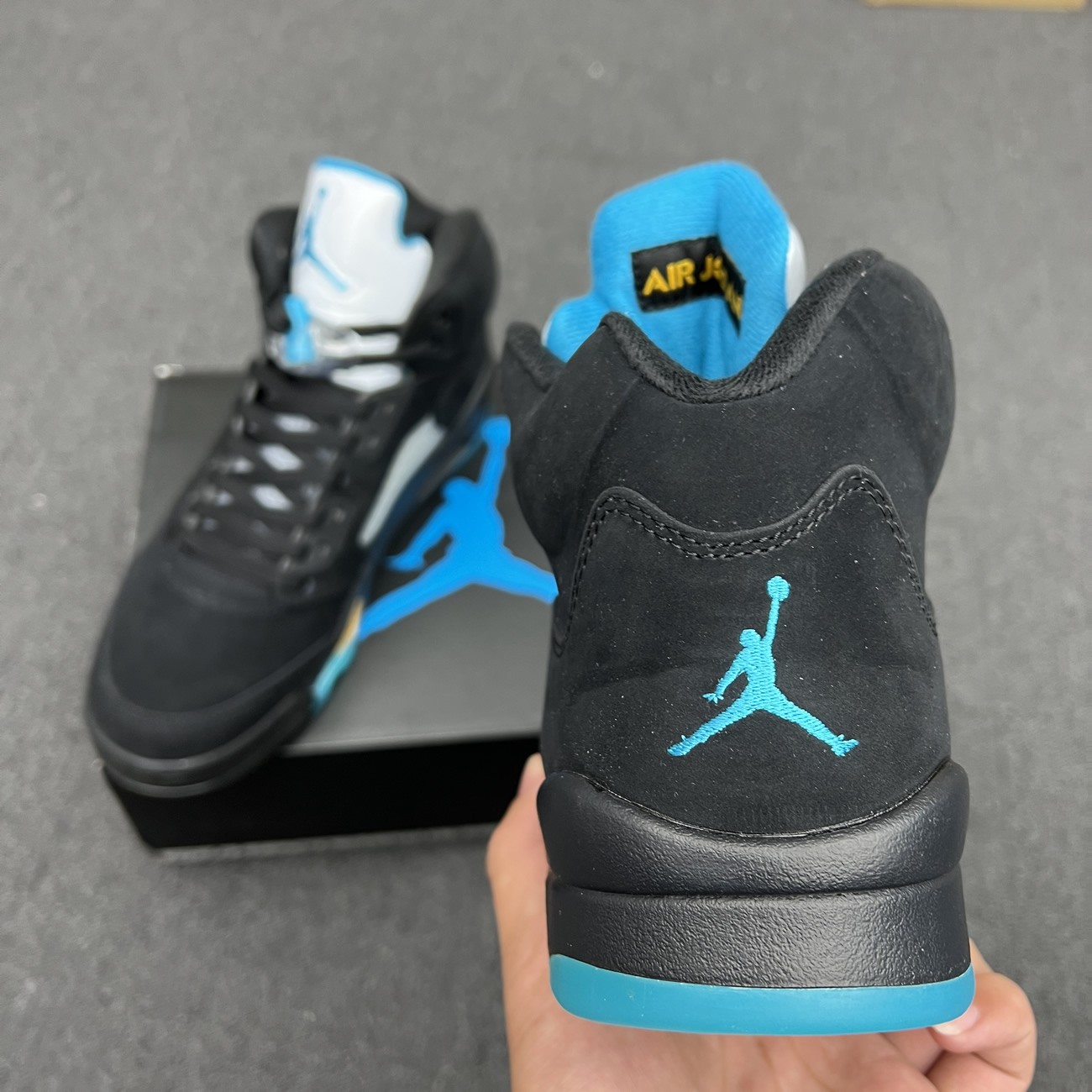 Air Jordan 5 Aqua Black Dd0587 047 (10) - www.newkick.vip