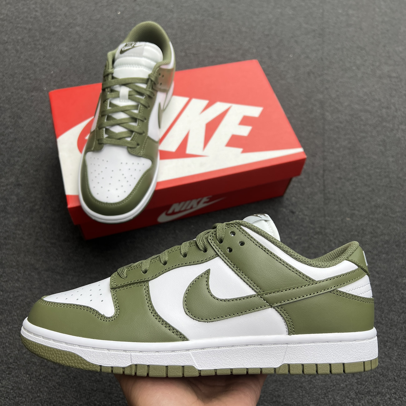 Nike Dunk Low Medium Olive W Dd1503 120 (10) - www.newkick.vip