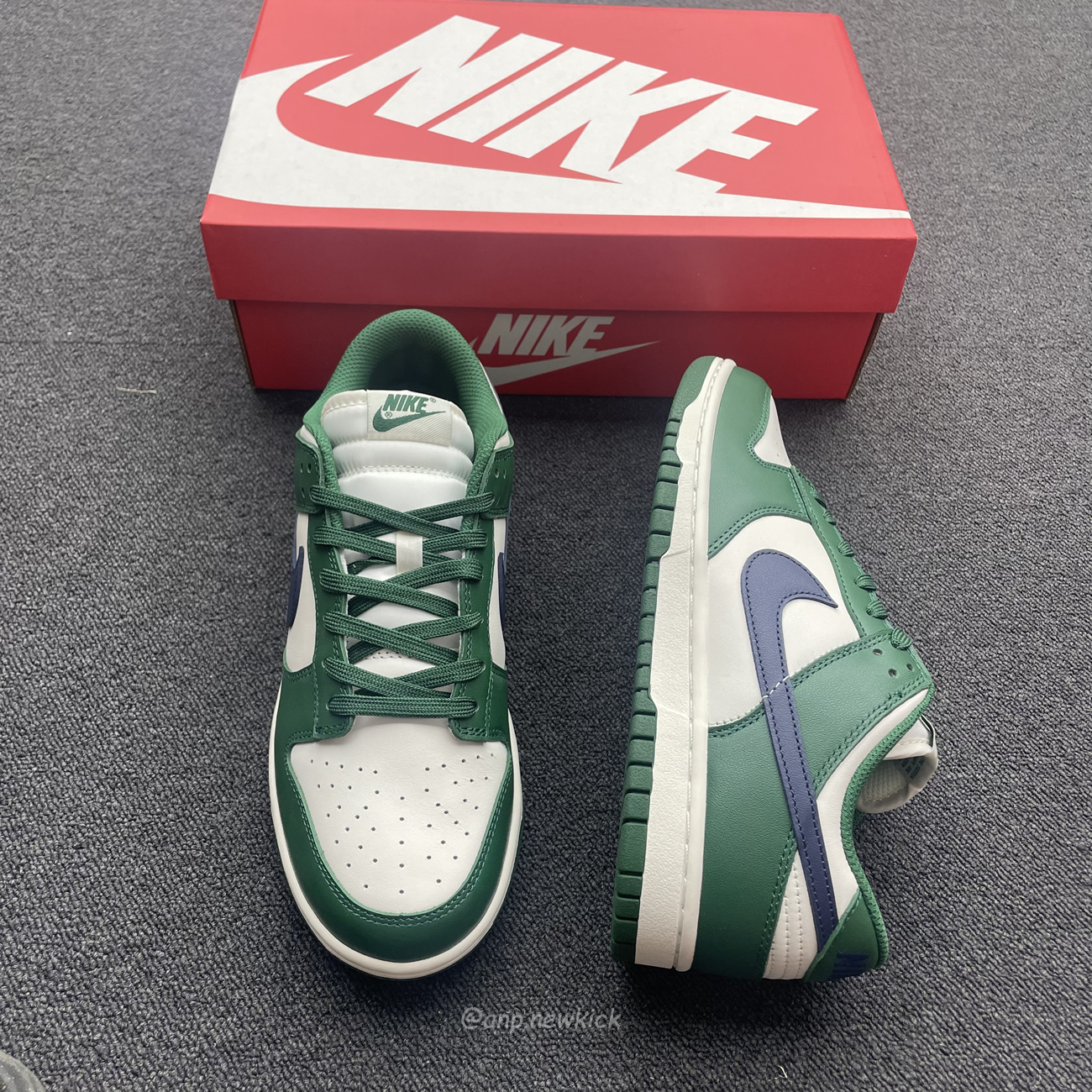 Nike Dunk Low Retro Gorge Green Midnight Navy Dd1503 300 (10) - www.newkick.vip