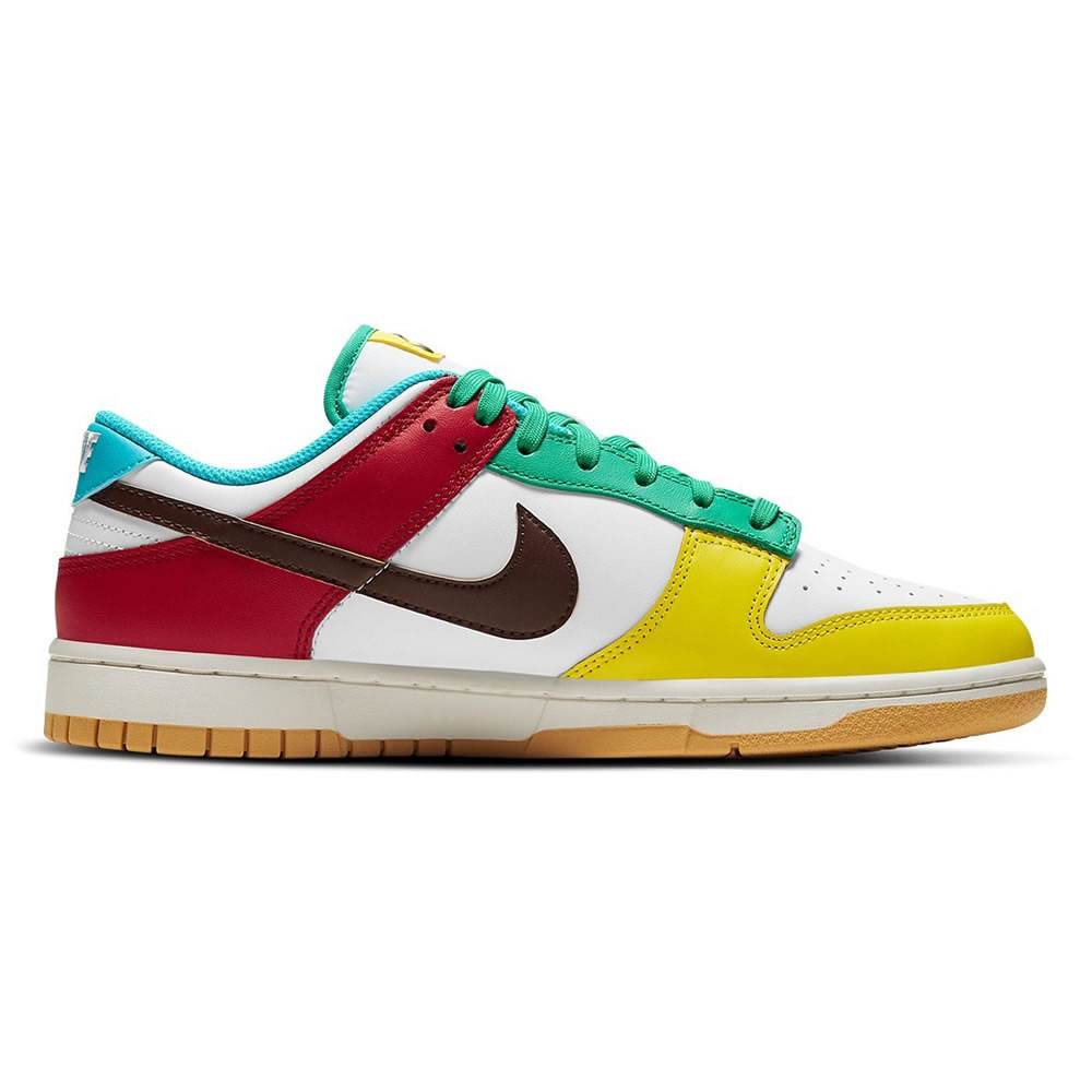 Men Nike Dunk Low Free 99 White (4) - www.newkick.vip