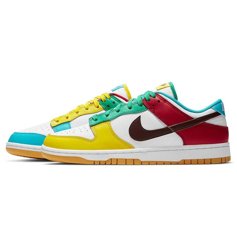Men Nike Dunk Low Free 99 White (5) - www.newkick.vip