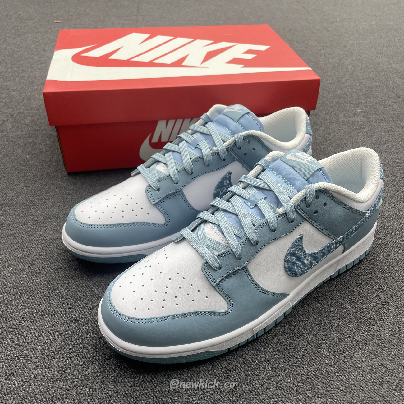 Nike Dunk Low Essental Paisley Pack Worn Blue Dh4401 101 (11) - www.newkick.vip
