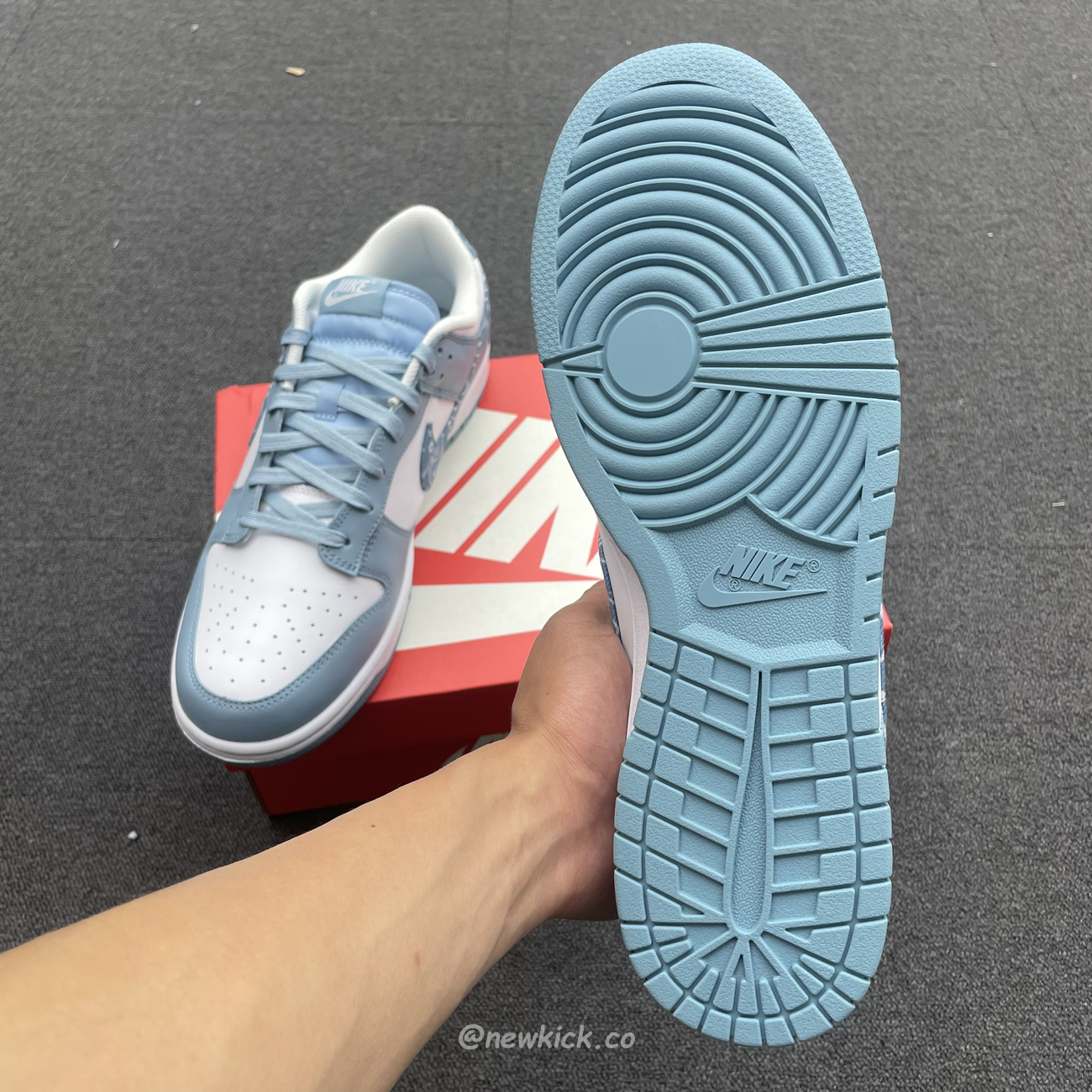 Nike Dunk Low Essental Paisley Pack Worn Blue Dh4401 101 (6) - www.newkick.vip