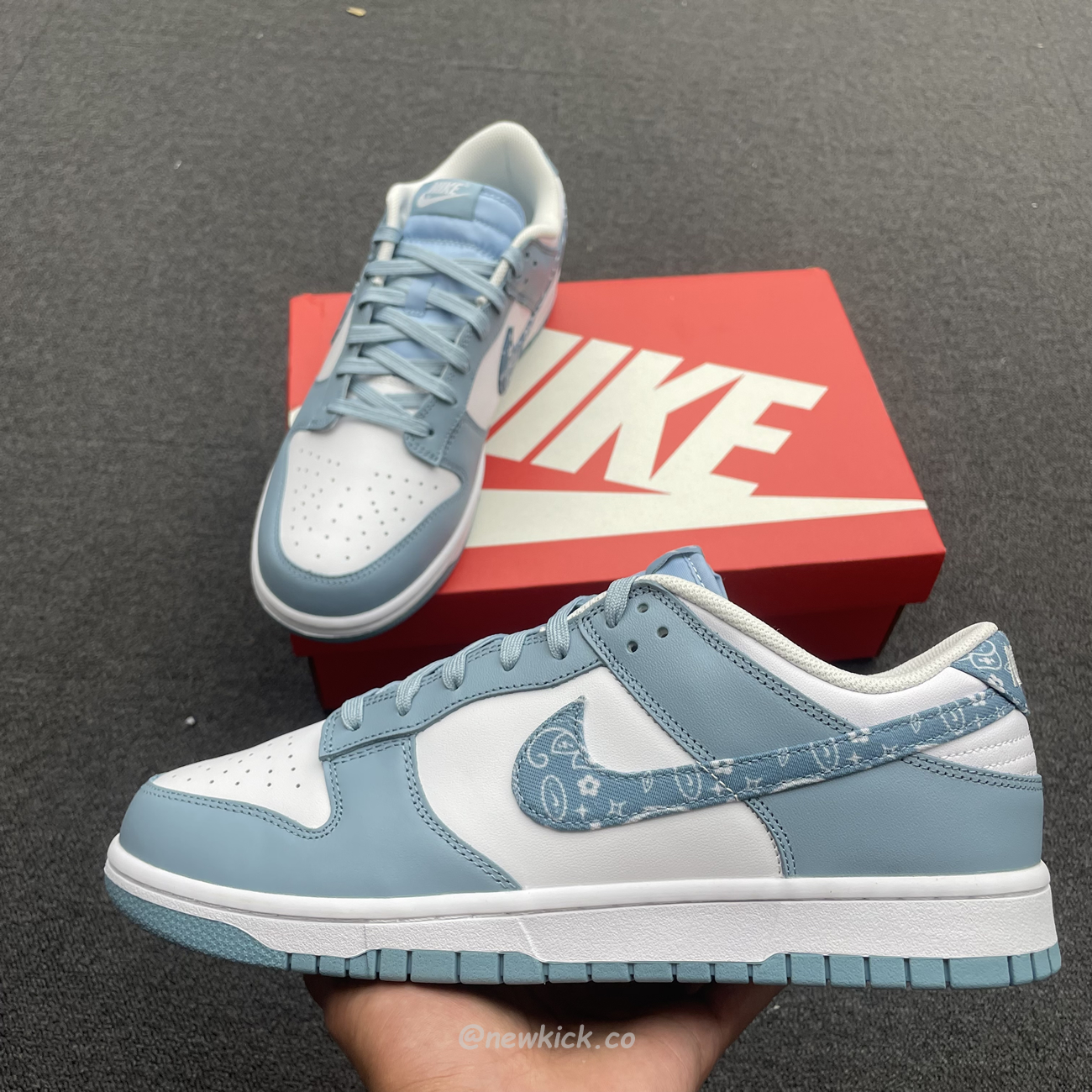 Nike Dunk Low Essental Paisley Pack Worn Blue Dh4401 101 (7) - www.newkick.vip