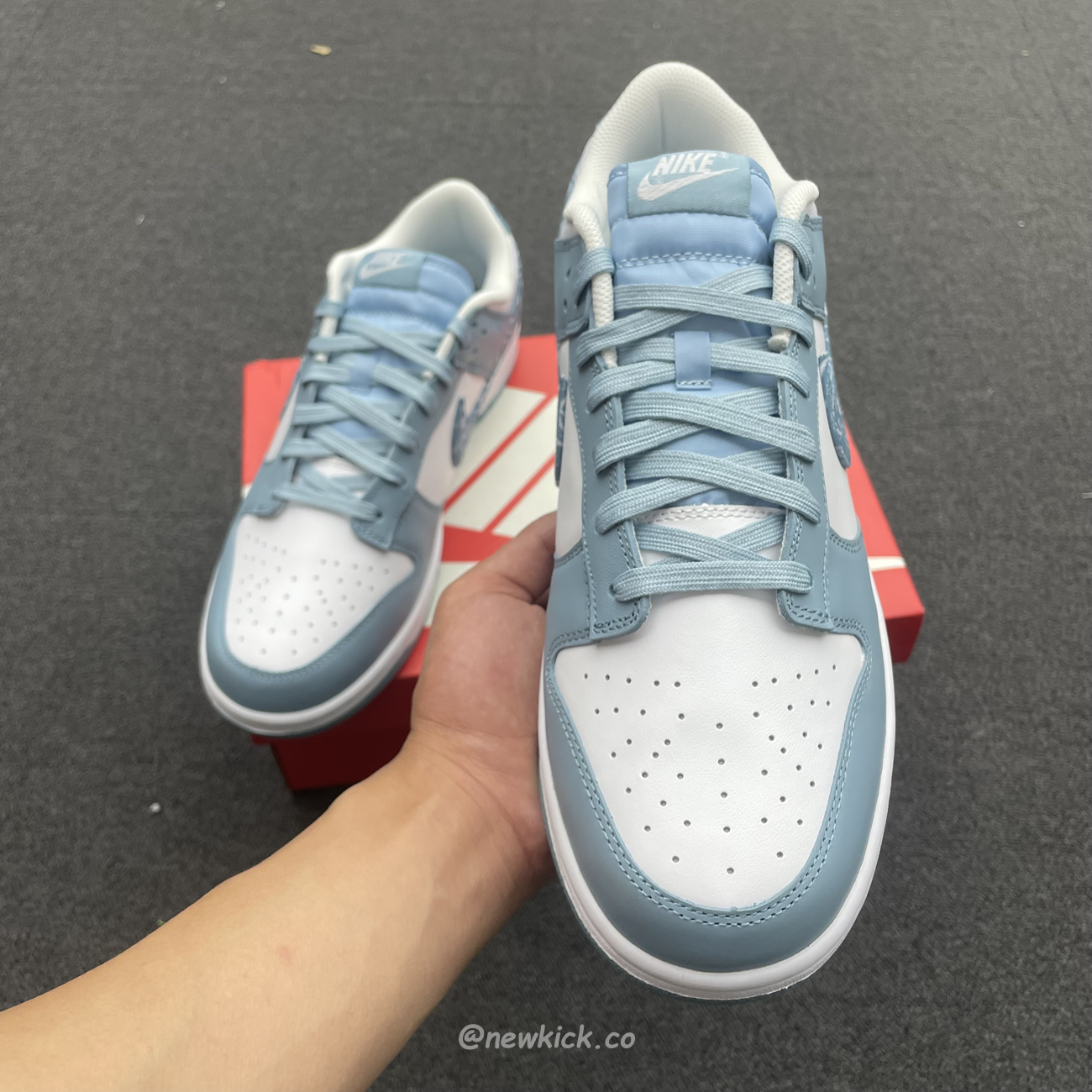 Nike Dunk Low Essental Paisley Pack Worn Blue Dh4401 101 (8) - www.newkick.vip