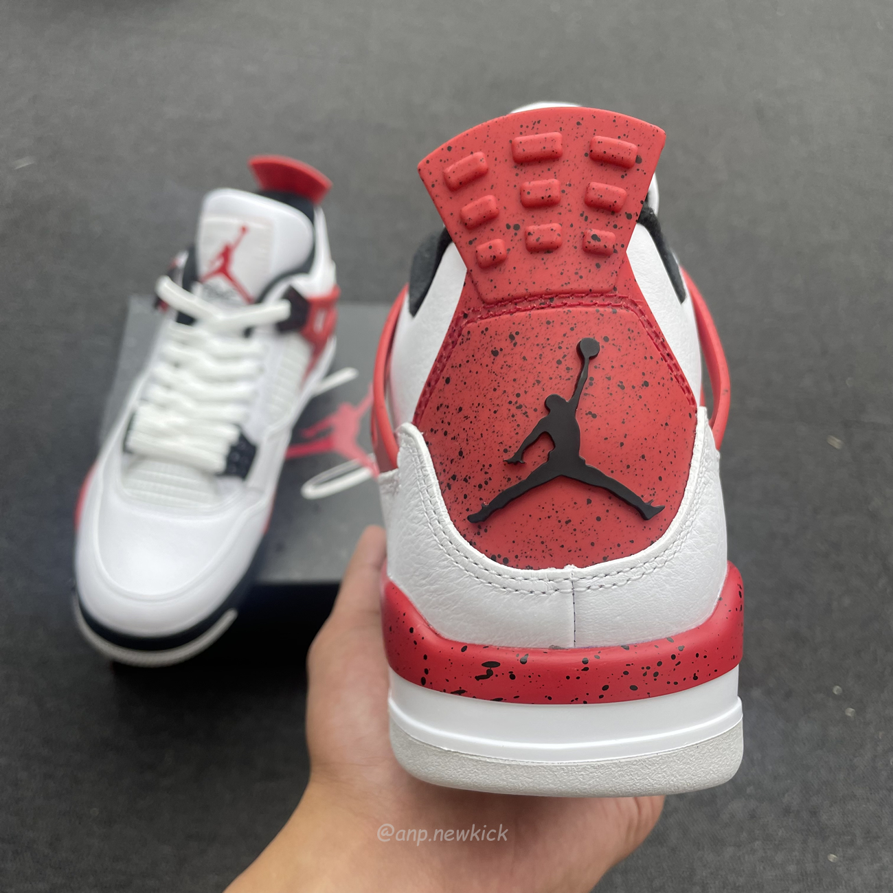 Air Jordan 4 Retro Red Cement Dh6927 161 (10) - www.newkick.vip
