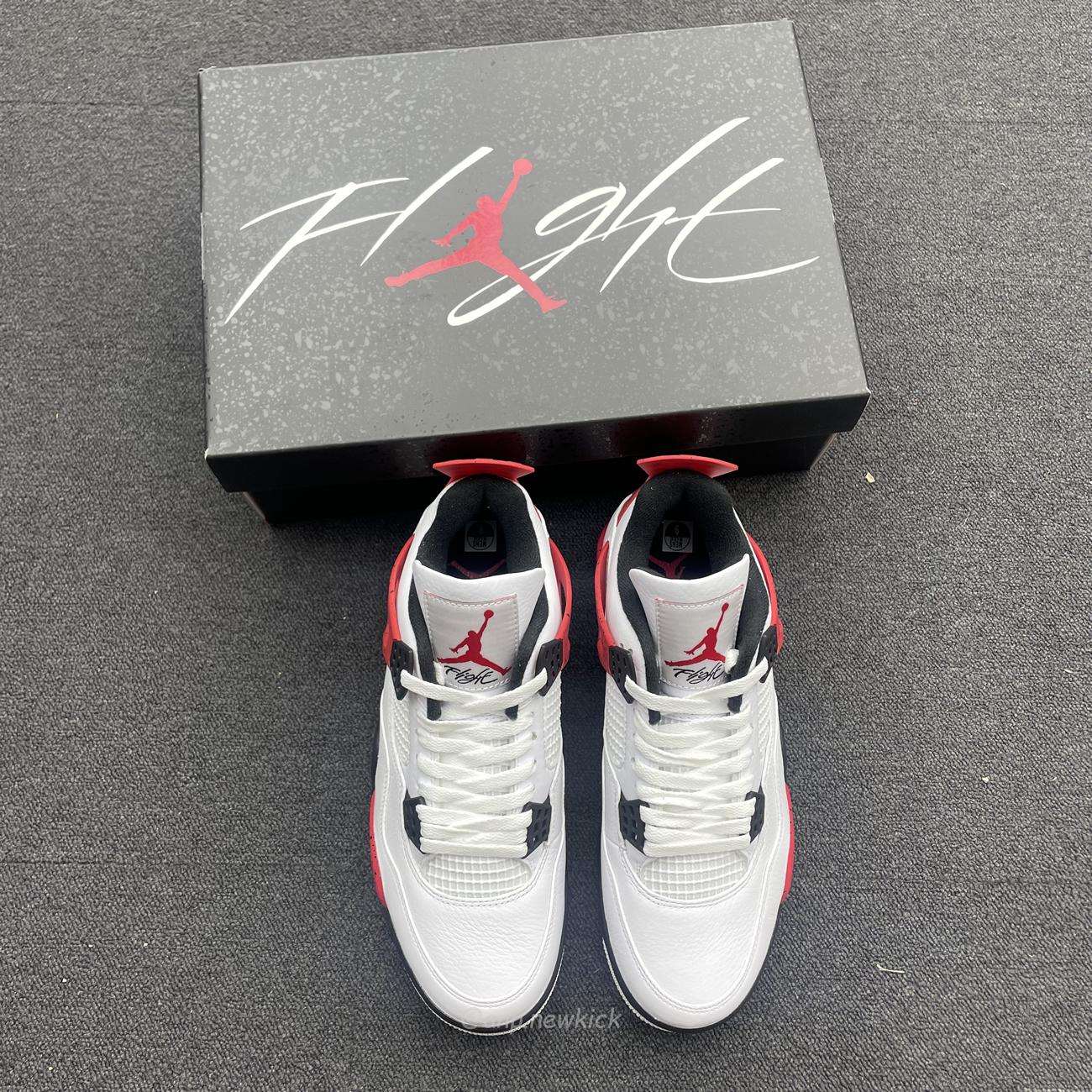 Air Jordan 4 Retro Red Cement Dh6927 161 (11) - www.newkick.vip