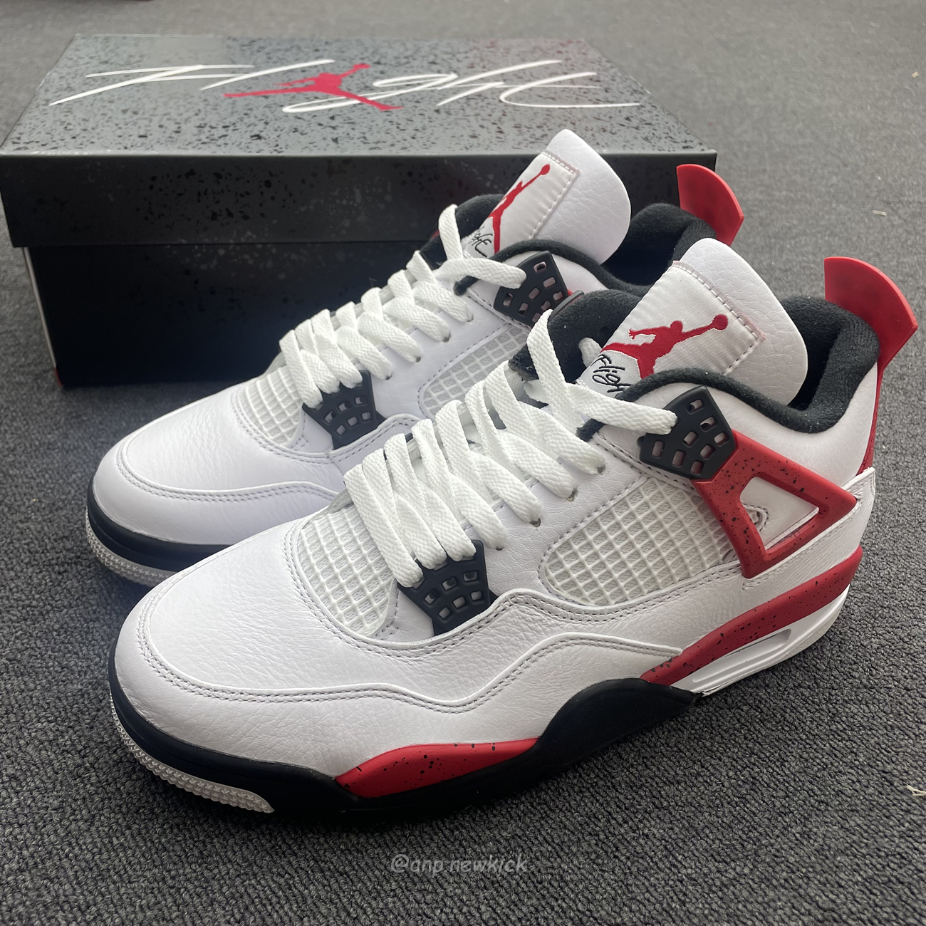 Air Jordan 4 Retro Red Cement Dh6927 161 (7) - www.newkick.vip
