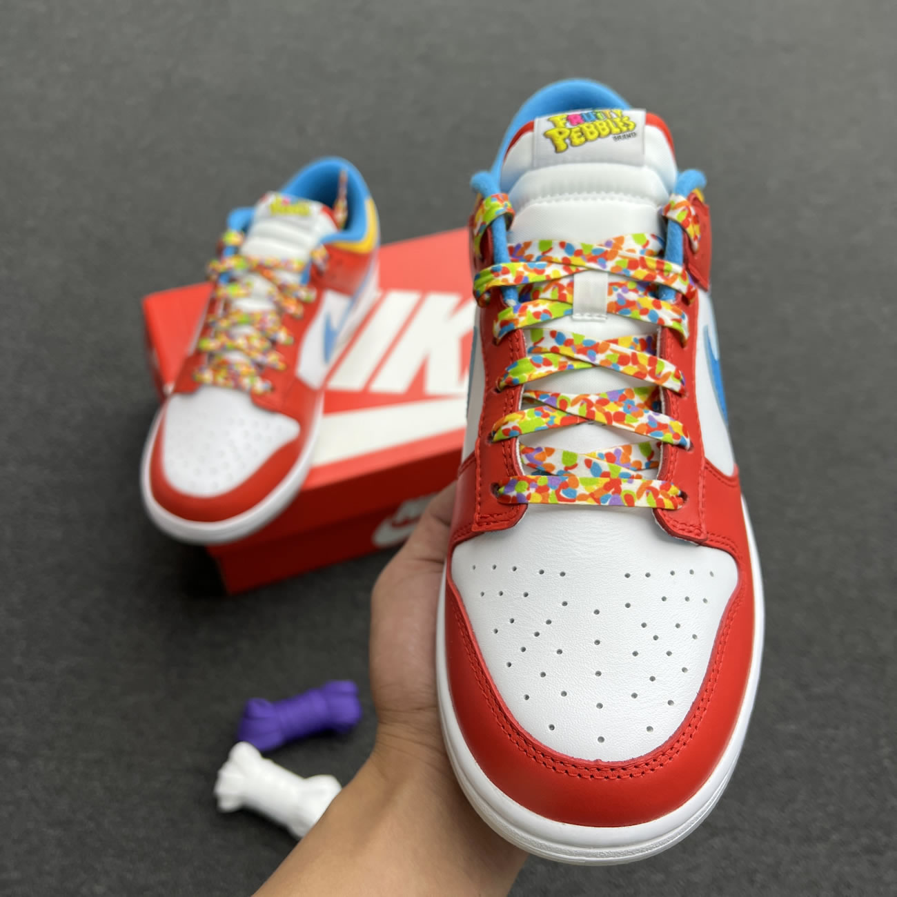 Nike Dunk Low Qs Lebron James Fruity Pebbles Dh8009 600 (8) - www.newkick.vip