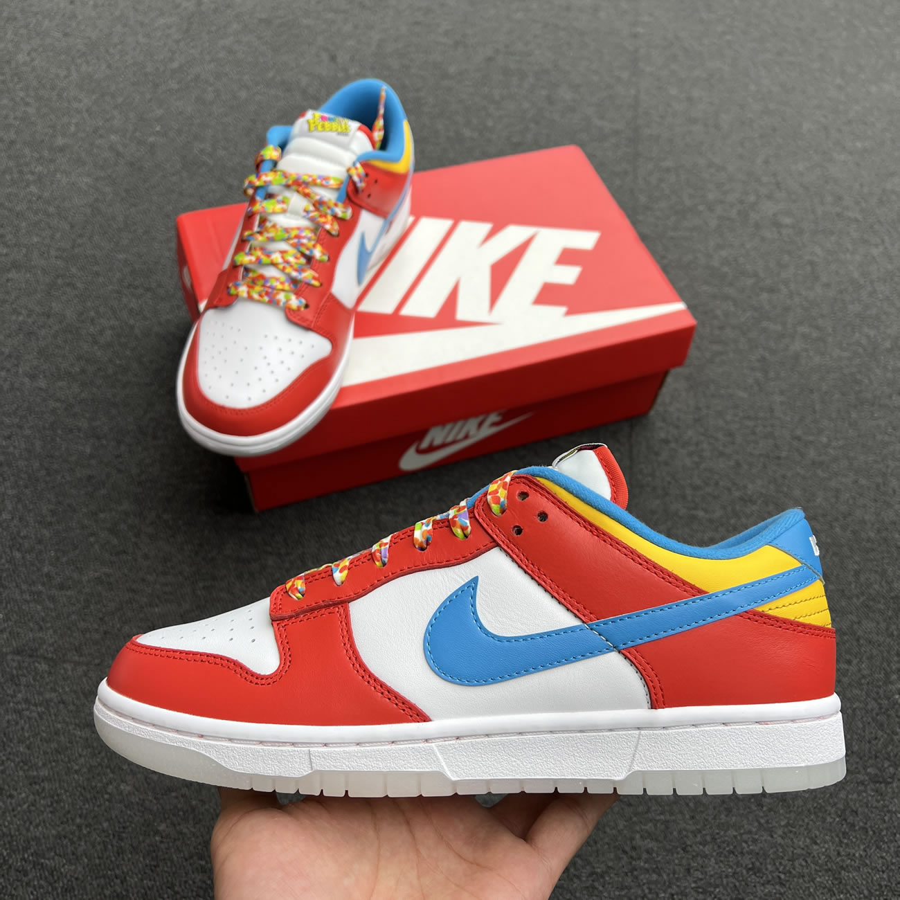 Nike Dunk Low Qs Lebron James Fruity Pebbles Dh8009 600 (9) - www.newkick.vip