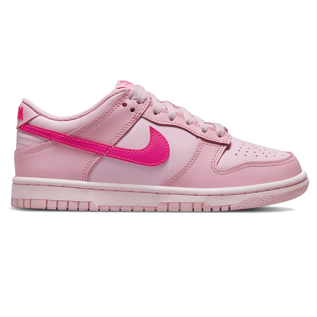 Nike Dunk Low Triple Pink Gs Dh9765 600 (2) - www.newkick.vip