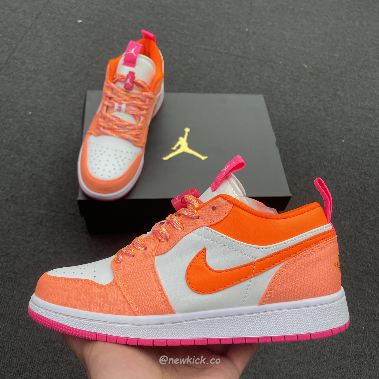 Air Jordan 1 Low Utility Gs Dj0530 801 (3) - www.newkick.vip