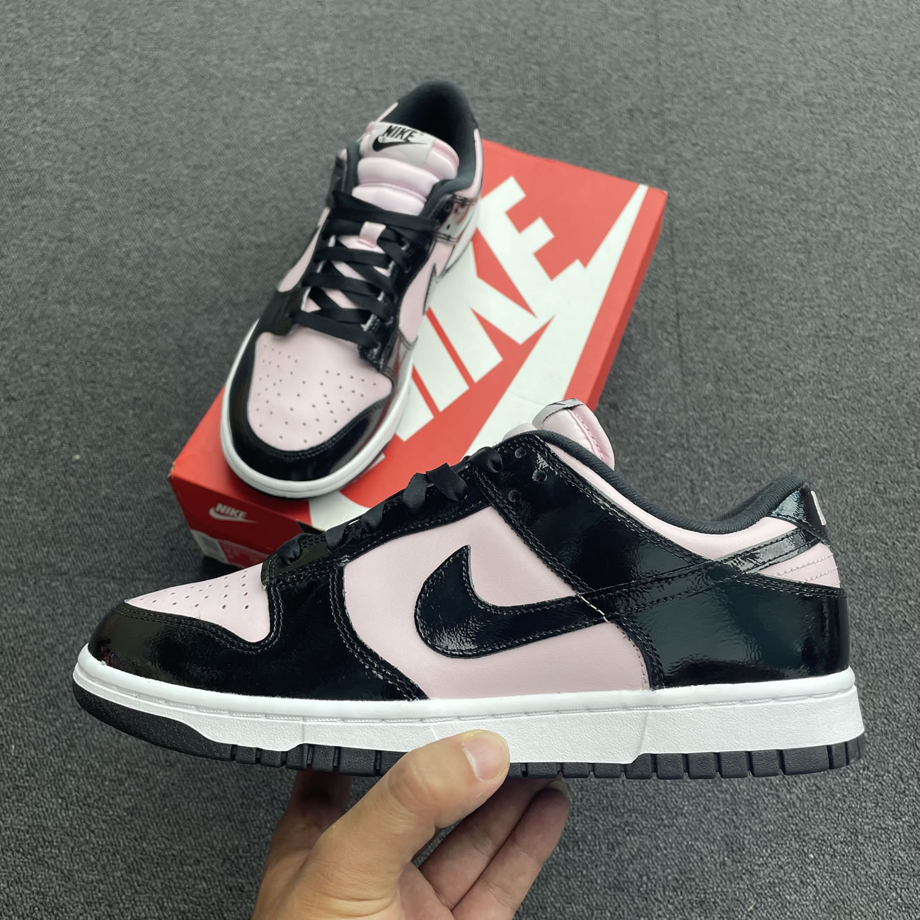Nike Dunk Low Pink Foam Black W Dj9955 600 (8) - www.newkick.vip