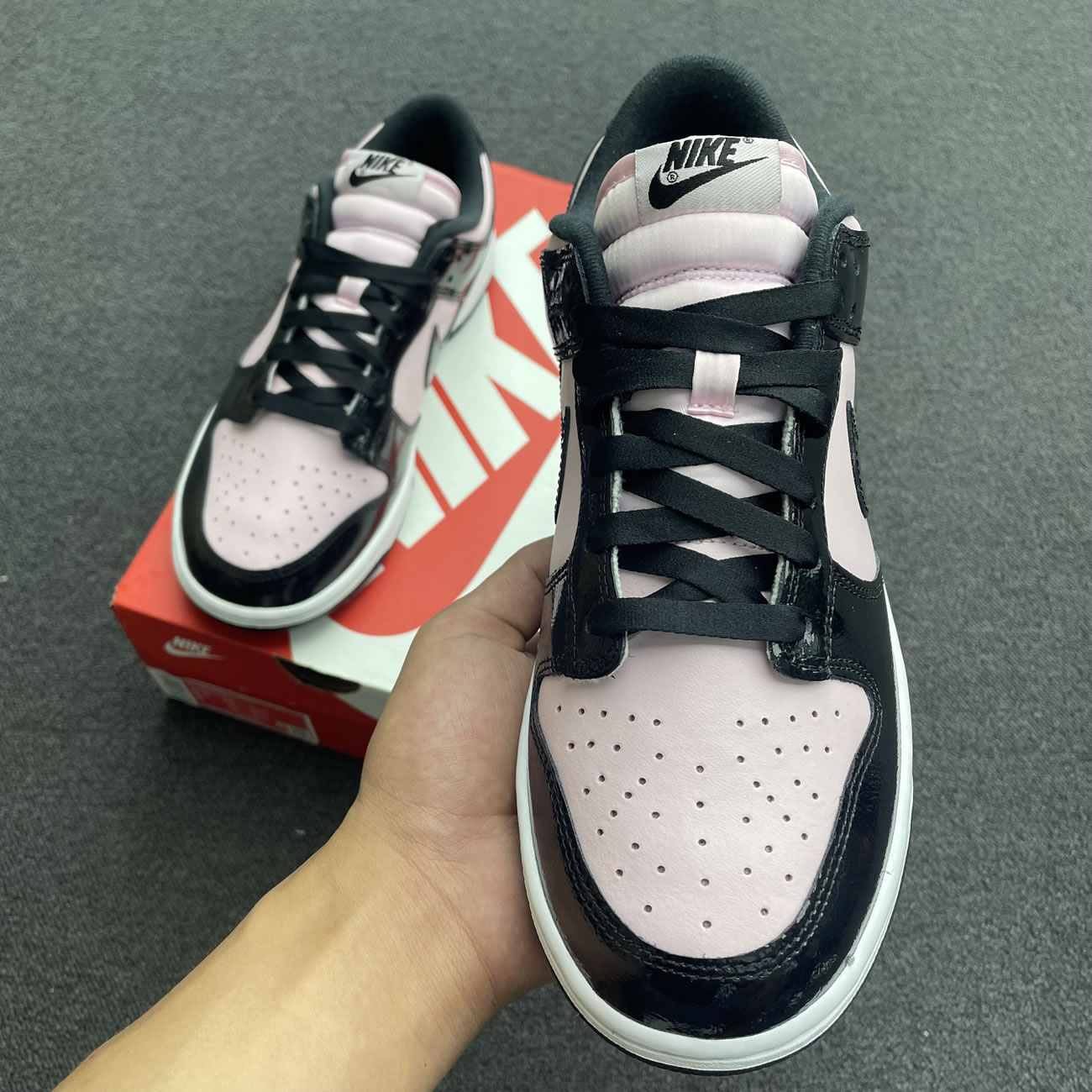 Nike Dunk Low Pink Foam Black W Dj9955 600 (9) - www.newkick.vip