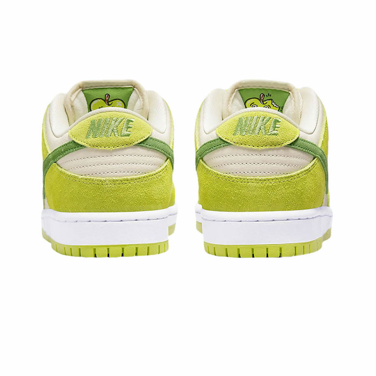 Nike Sb Skateboard Dunk Low Pro Green Apple Dm0807 300 (5) - www.newkick.vip