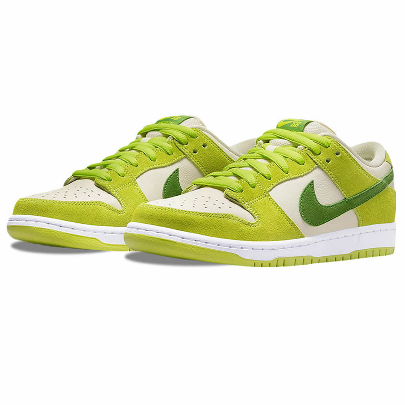 Nike Sb Skateboard Dunk Low Pro Green Apple Dm0807 300 (3) - www.newkick.vip