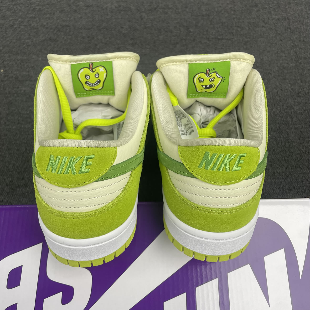 Nike Sb Skateboard Dunk Low Pro Green Apple Dm0807 300 (8) - www.newkick.vip