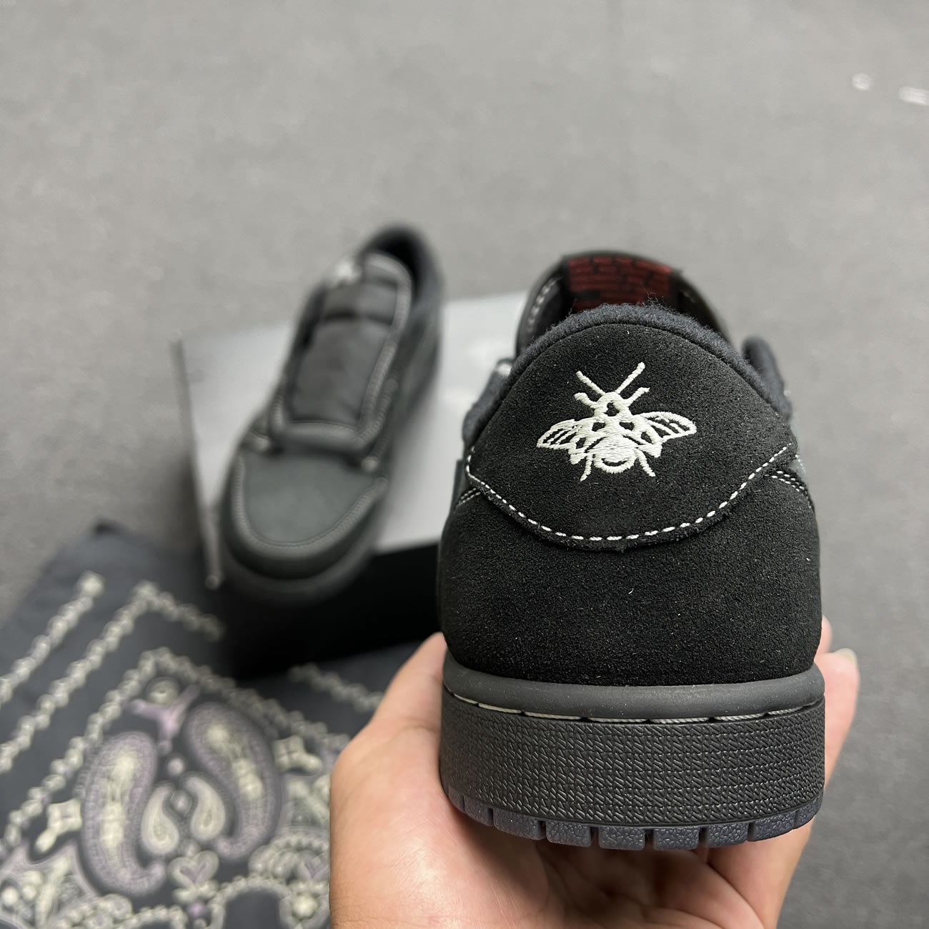 Jordan 1 Retro Low Og Sp Travis Scott Black Phantom Dm7866 001 (7) - www.newkick.vip