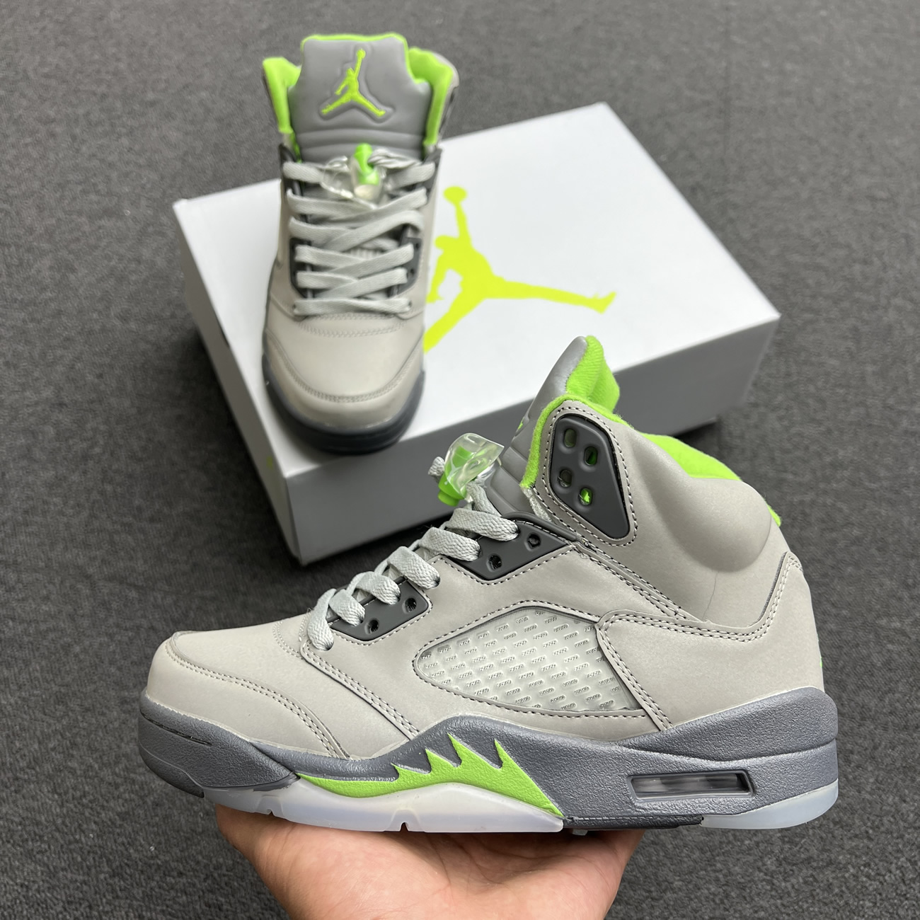 Air Jordan 5 Retro Green Bean 2022 Dm9014 003 (10) - www.newkick.vip