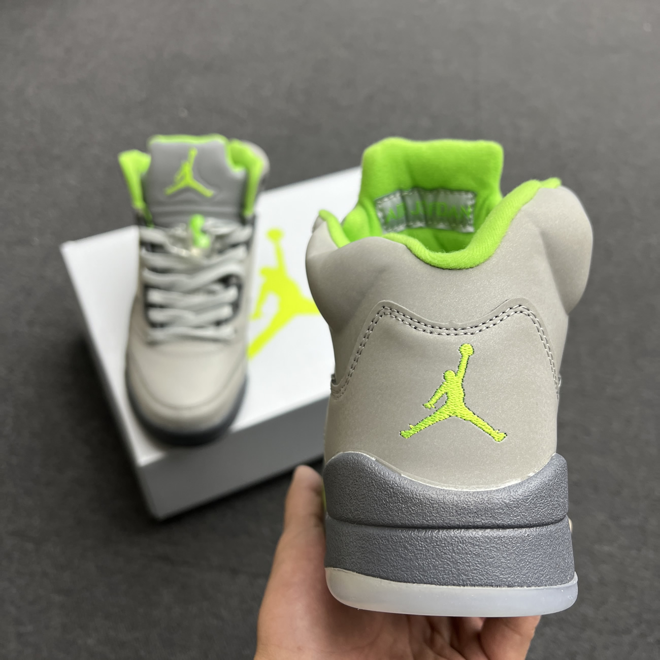 Air Jordan 5 Retro Green Bean 2022 Dm9014 003 (13) - www.newkick.vip