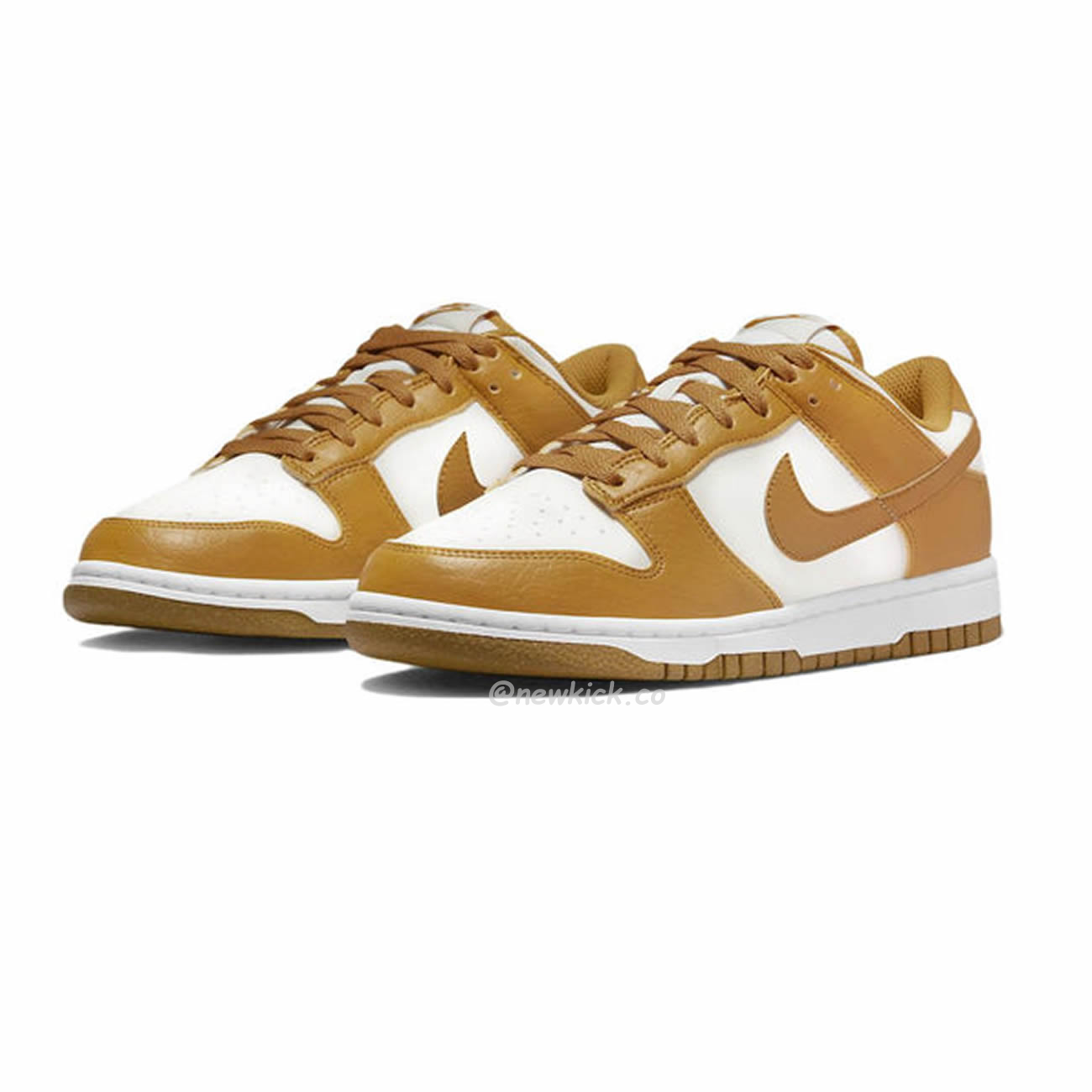 Nike Dunk Low Next Nature Phantom Gold Suede Dn1431 001 (3) - www.newkick.vip