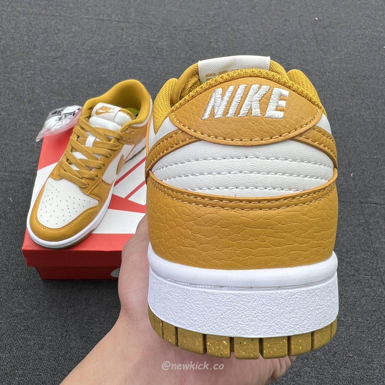 Nike Dunk Low Next Nature Phantom Gold Suede Dn1431 001 (5) - www.newkick.vip