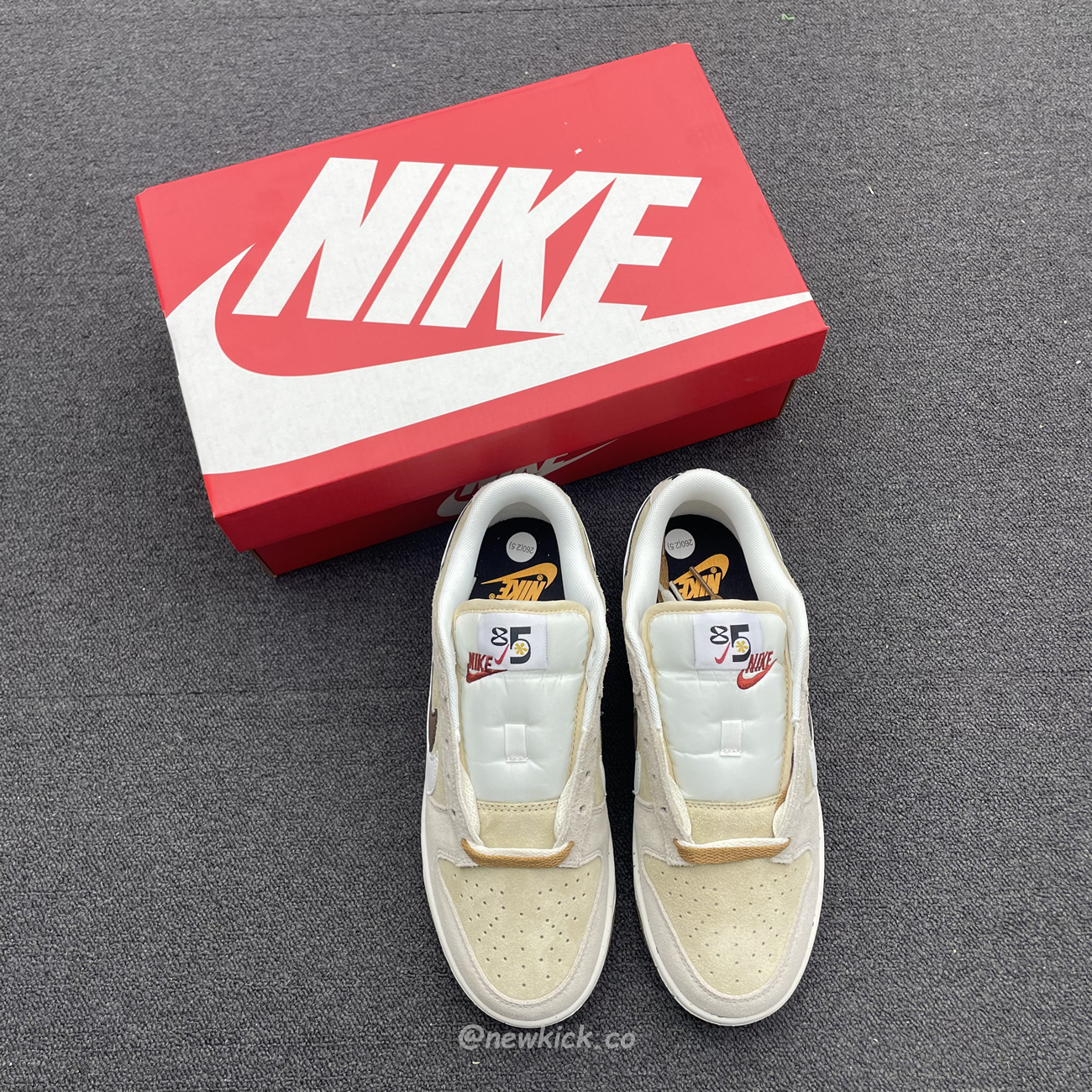 Nike Dunk Low Se 85 Double Swoosh Sail Orange Do9457 100 (9) - www.newkick.vip